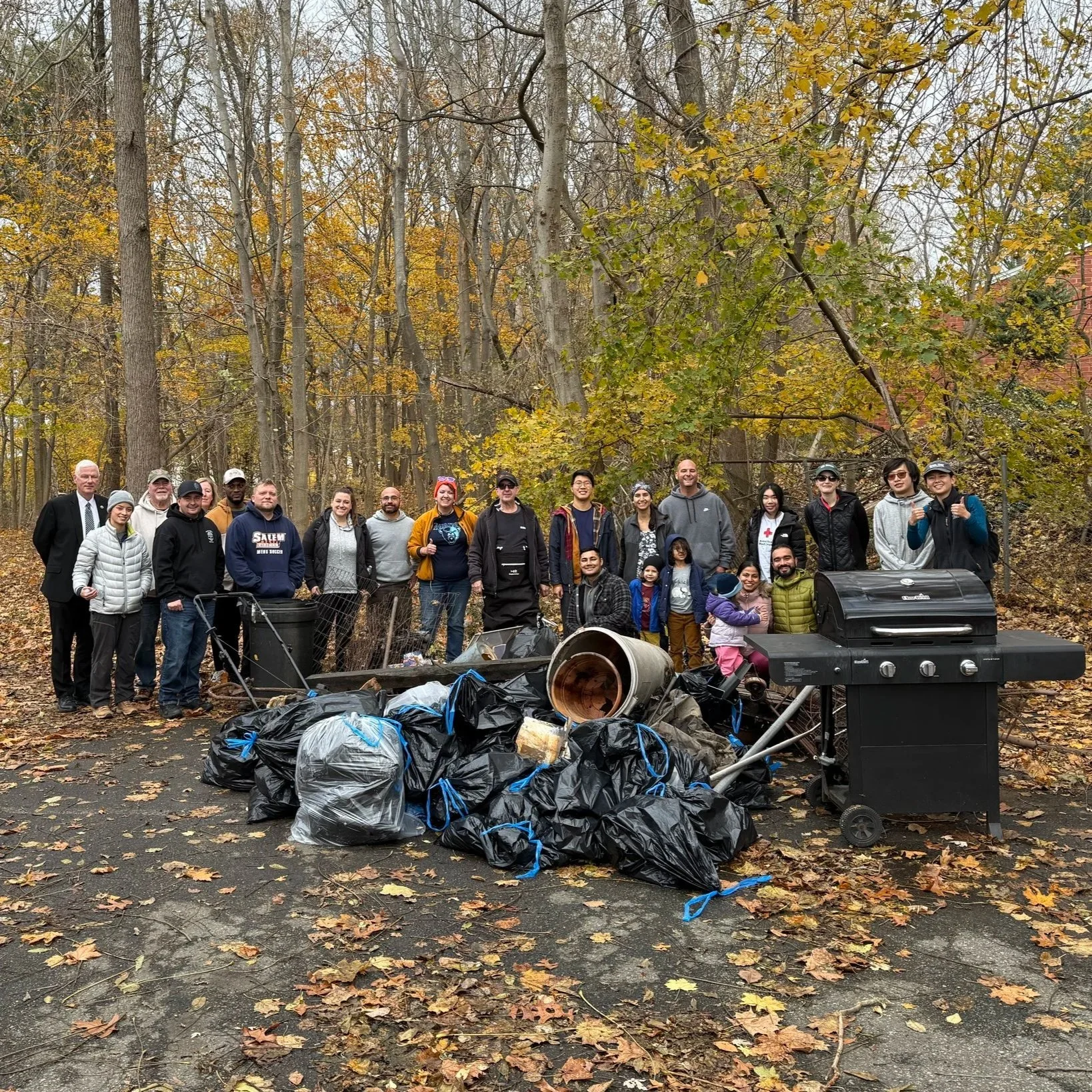 Woburn Rag Rock Park Cleanup