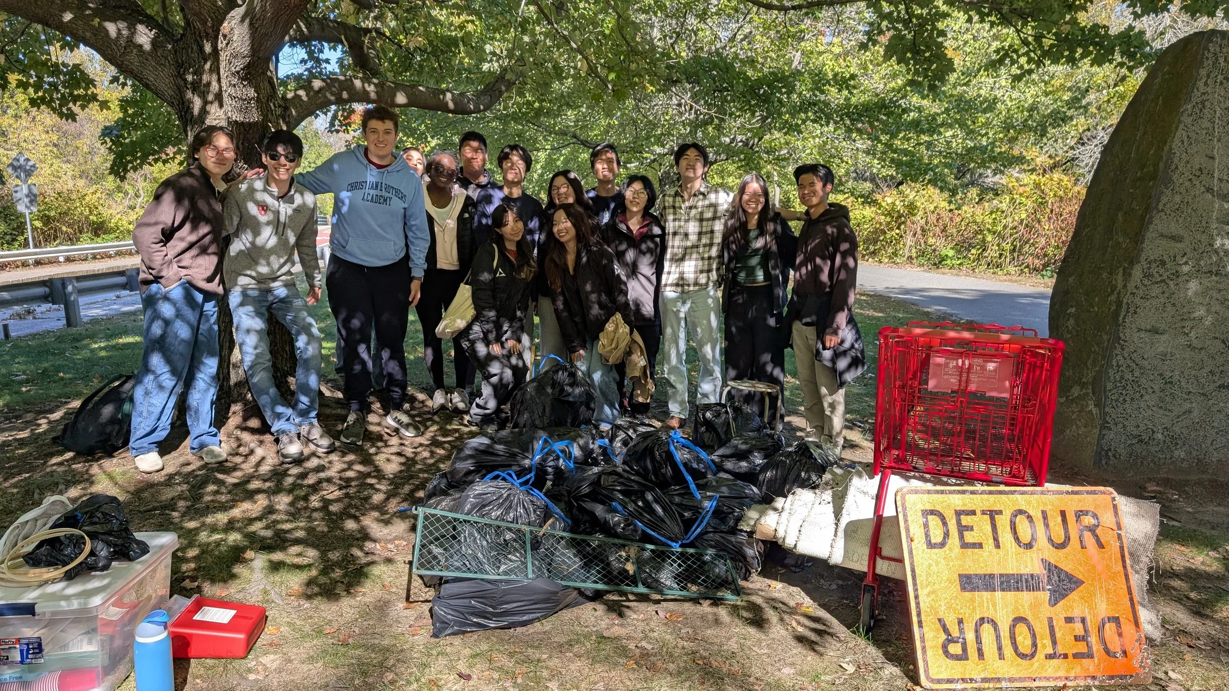 Chelsea Spring Trash Cleanup: Voke Park