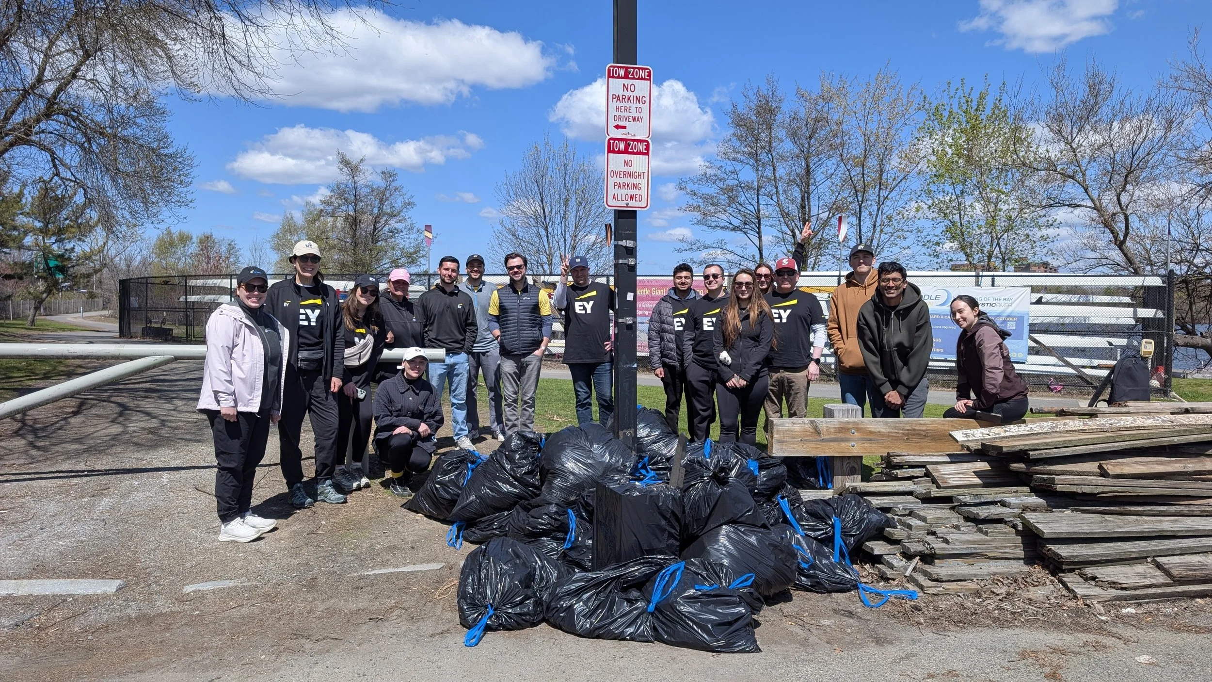 Chelsea Spring Trash Cleanup: Marginal St