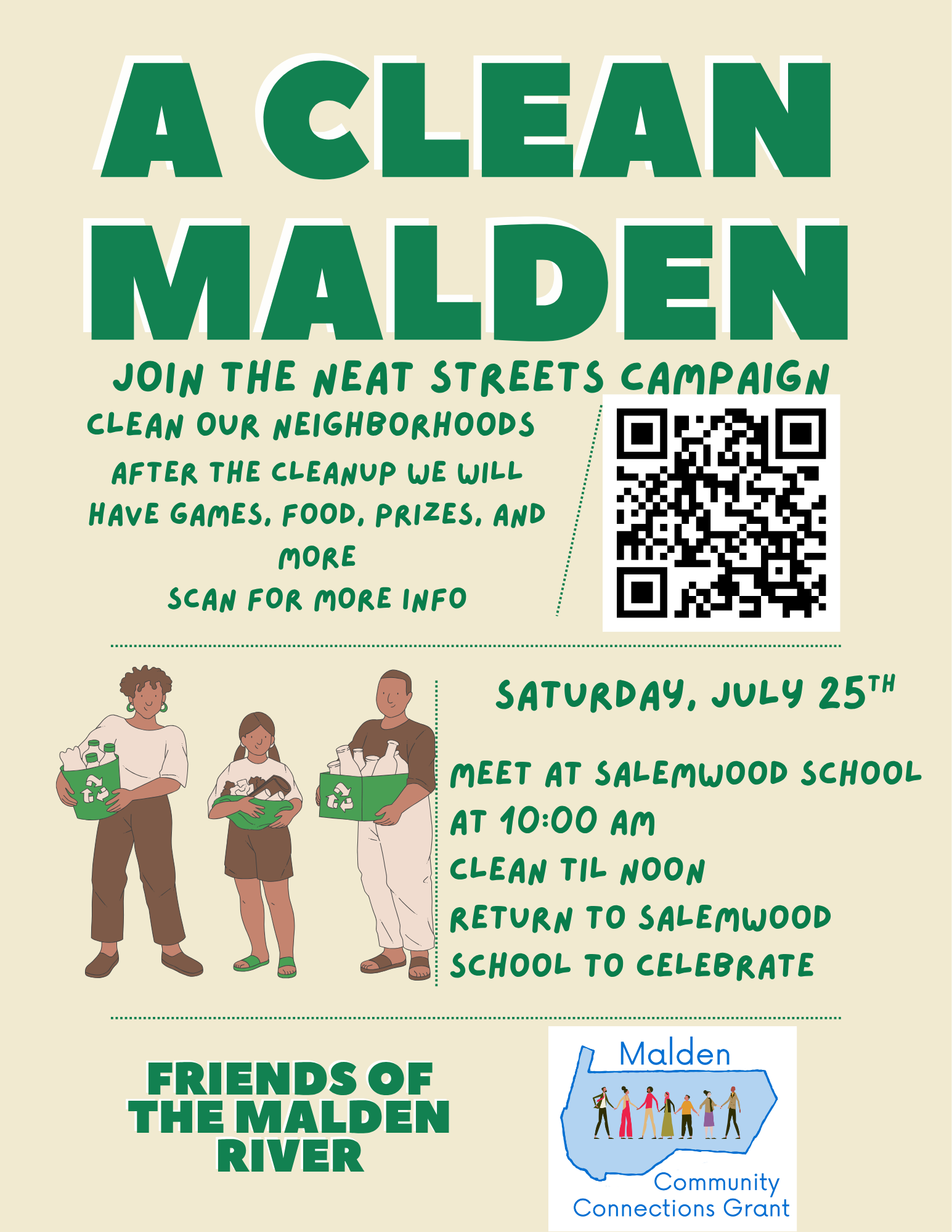 Salem Street Cleanup - Neat Streets Campaign