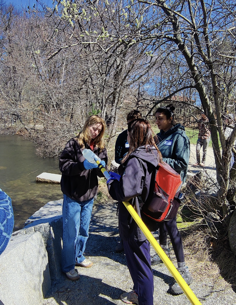 Water Quality Community Sampling at Mill Creek