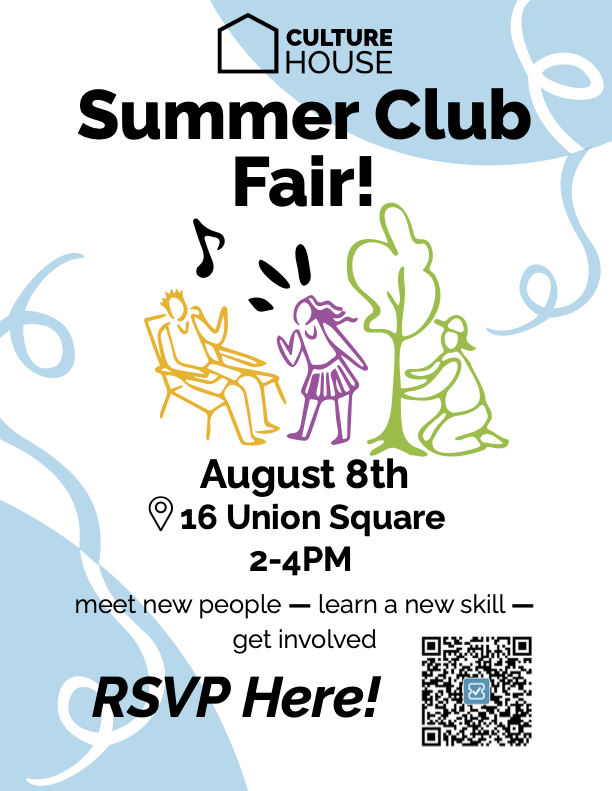 CultureHouse Summer Club Fair