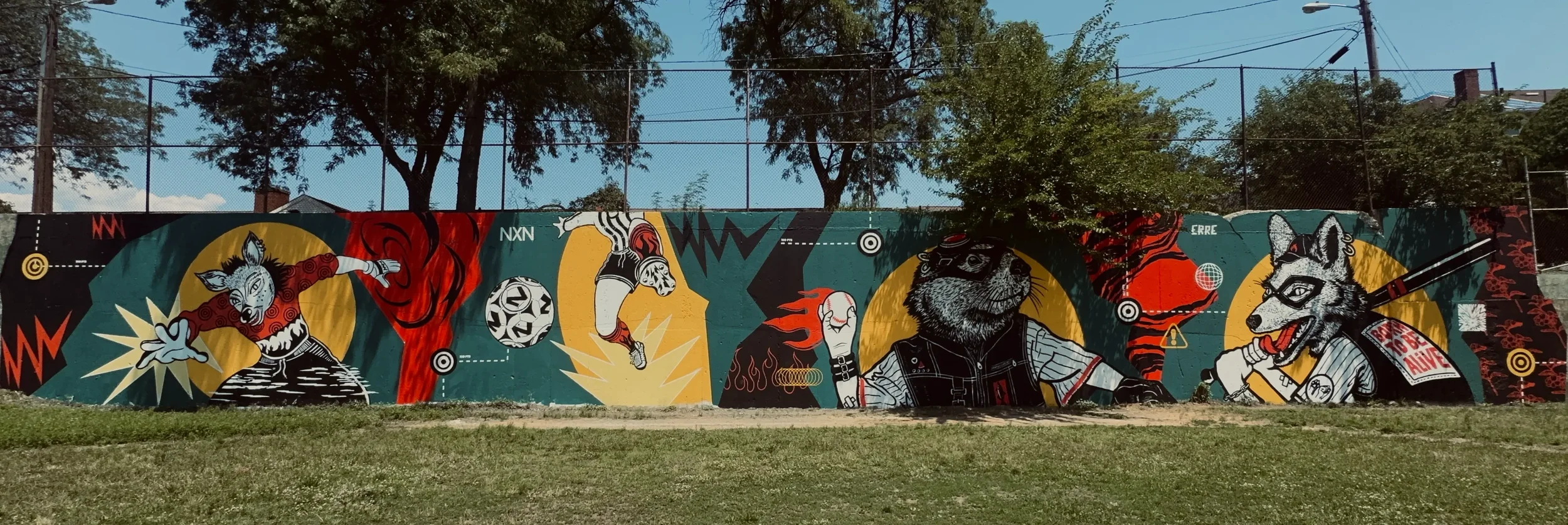 Florence Street Park Mural Unveiling - Artist in Residence Program