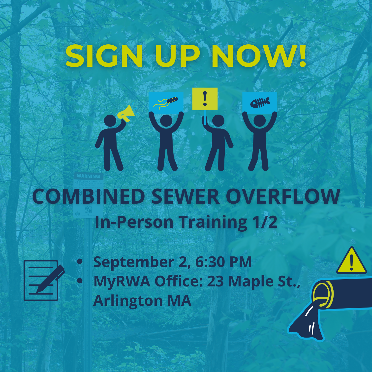Combined Sewer Overflow Public Hearing Training 1/2 (In-Person)