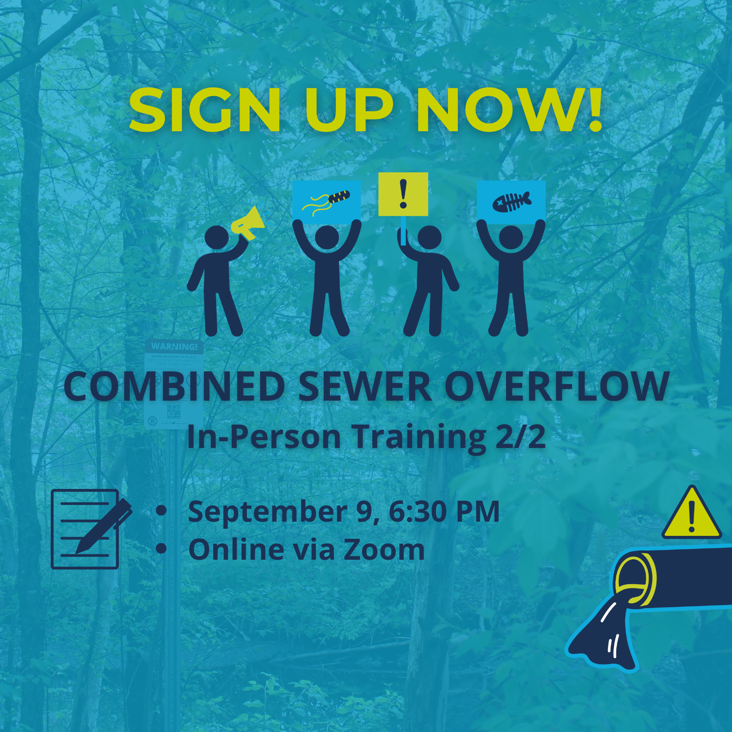 Combined Sewer Overflow Public Hearing Training 2/2 (Online)