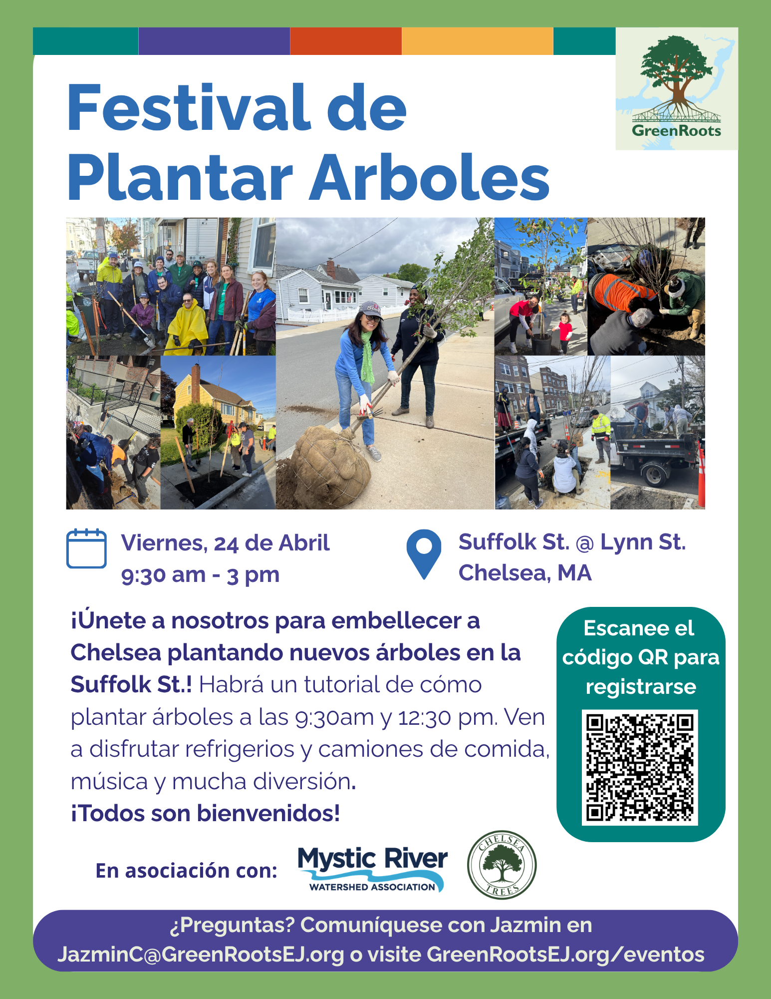 Decorative Flyer in Spanish