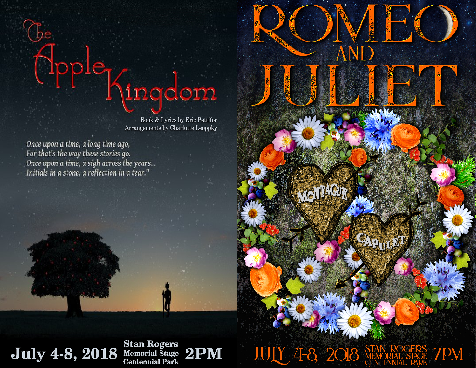 Canmore Summer Theatre Festival - Apple Kingdom and Romeo & Juliet
