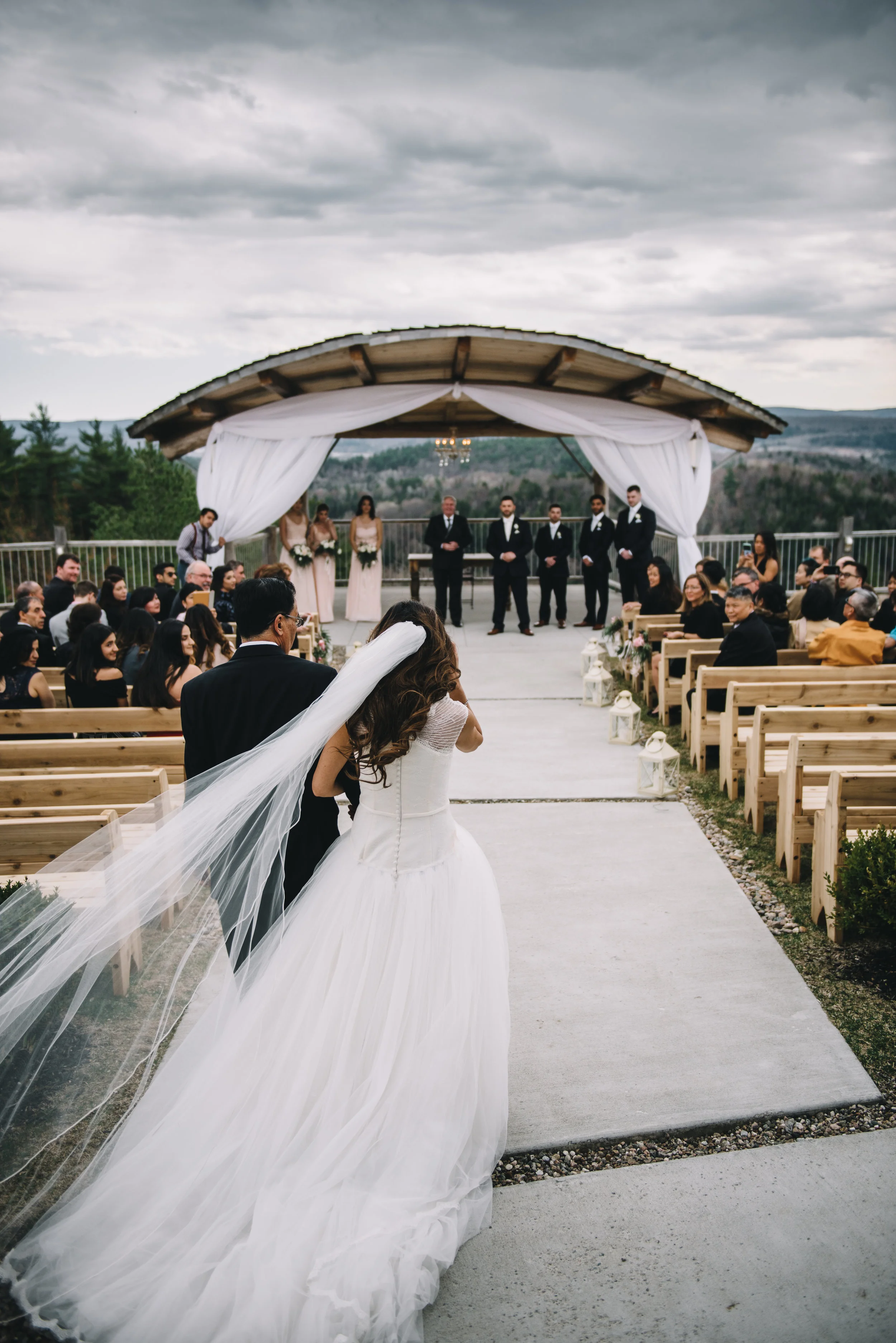 South and Eli, Le Belvedere Wakefield Quebec, Ceremony 3