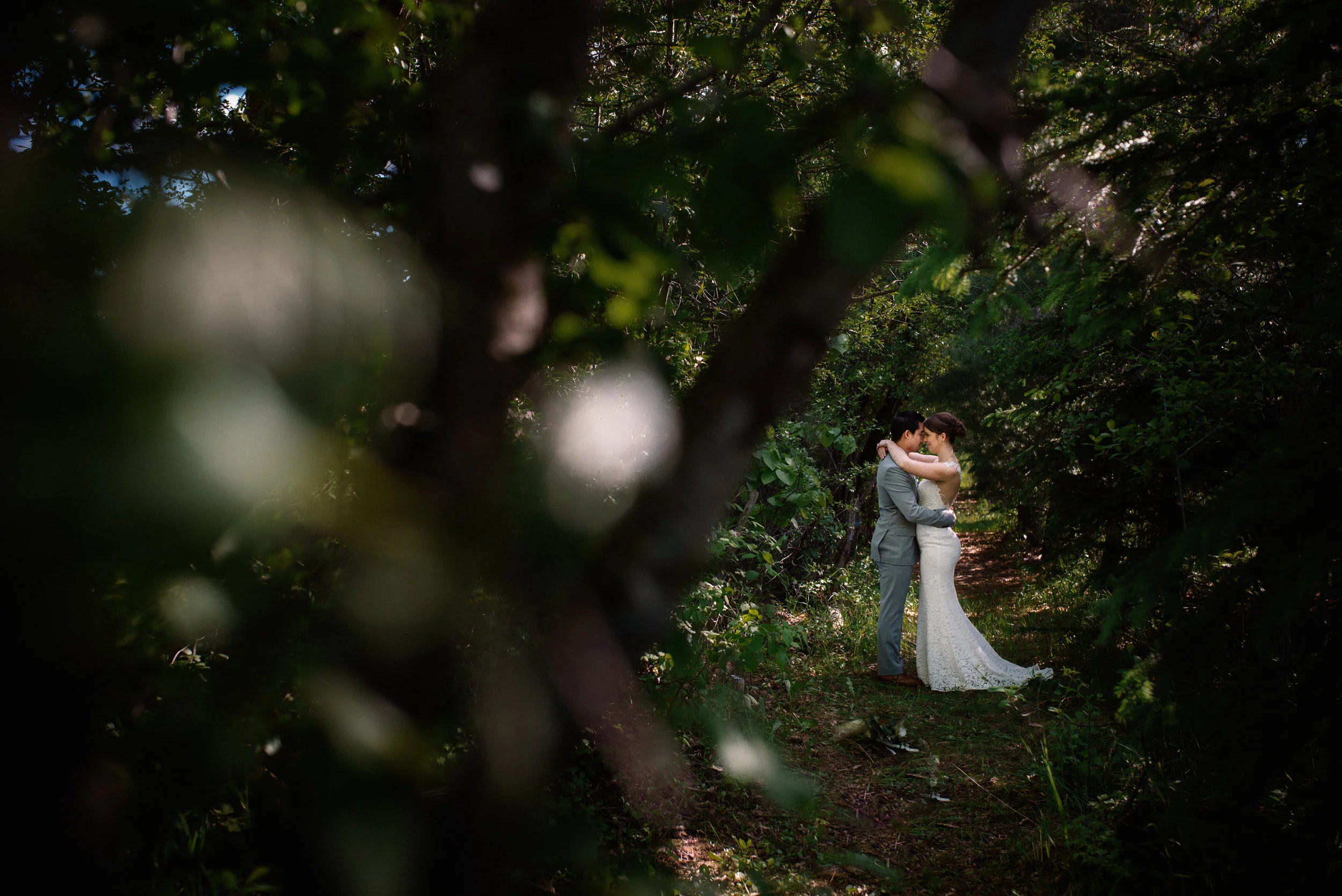 Herb Garden Wedding Portrait