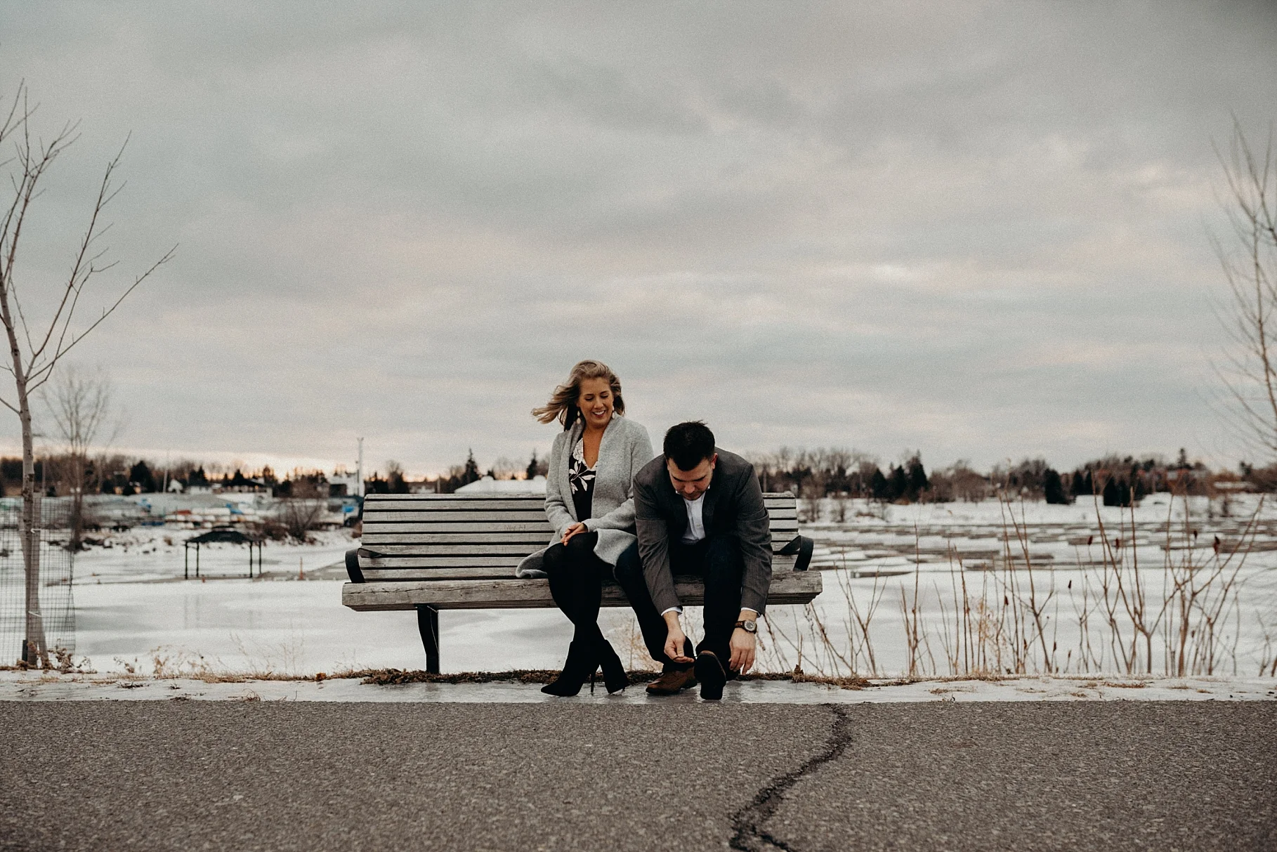 Mocha Tree Studios Ottawa Toronto Montreal Wedding and Engagement Photographer and Videographer Dark Moody Intimate Authentic Modern Romantic Cinematic Best Candid Nepean Sailing Club Andew Haydon Park 4