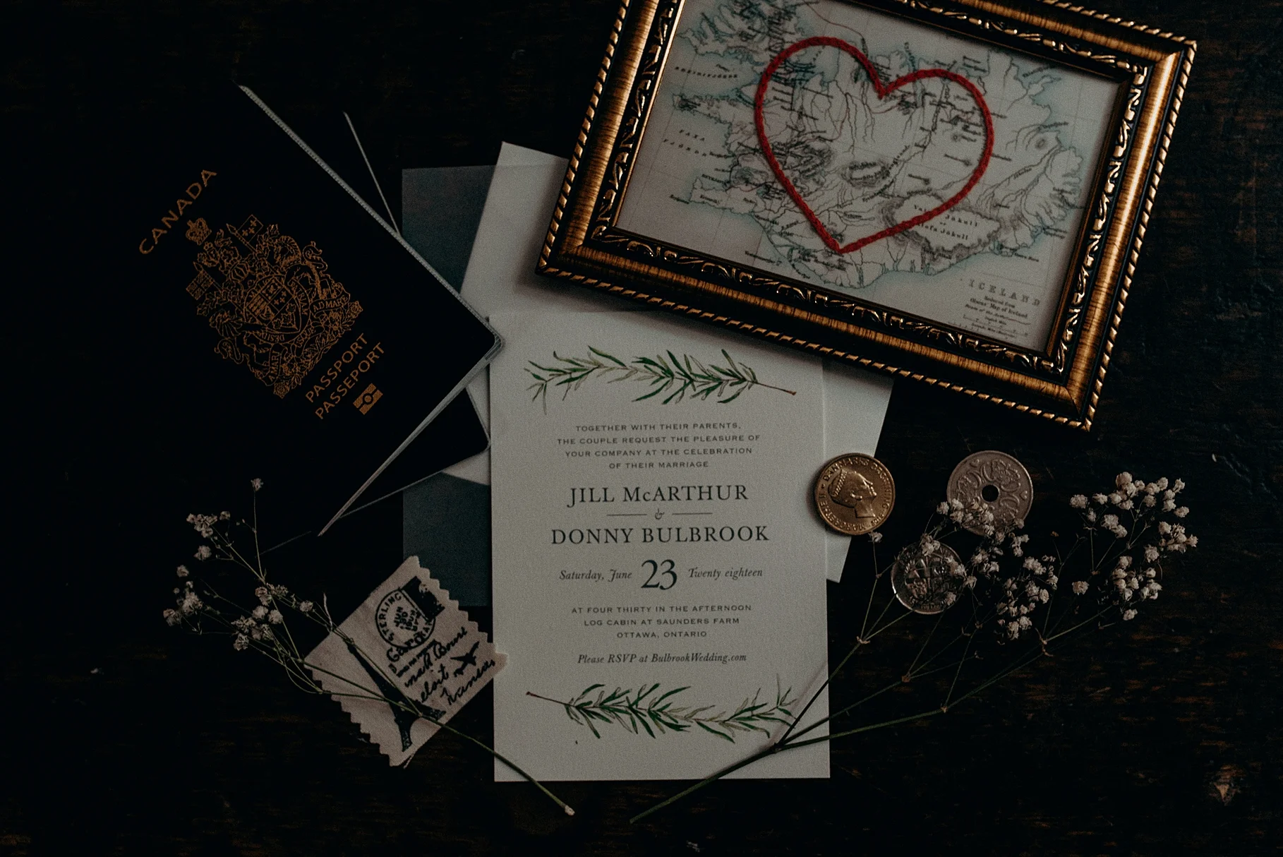 Saunders Farm Wedding Mocha Tree Studios Ottawa Toronto Montreal Wedding and Engagement Photographer and Videographer Dark Moody Intimate Authentic Modern Romantic Cinematic Best Candid Bride Getting Ready 2