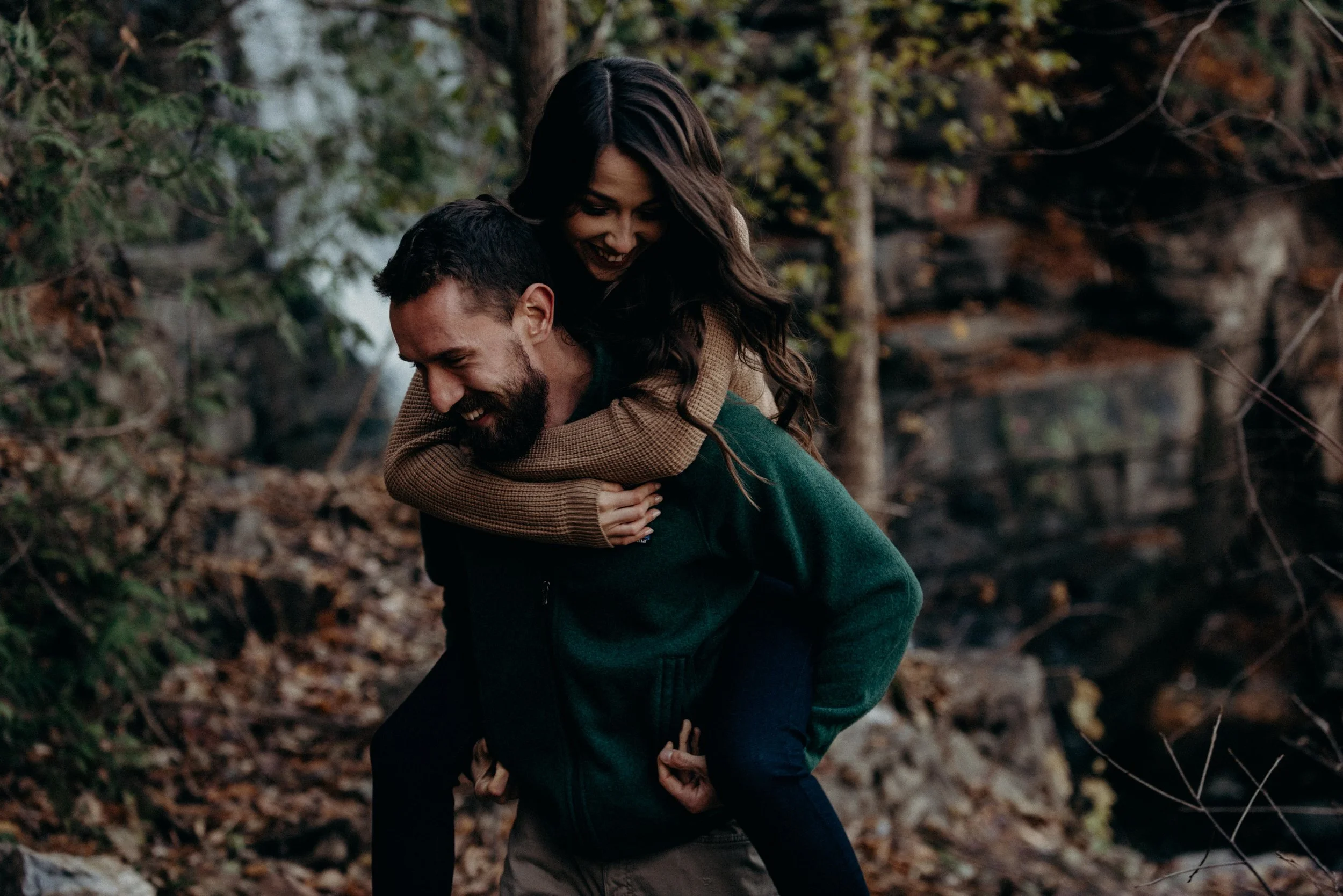 Engagement Picture Princess Louise Falls