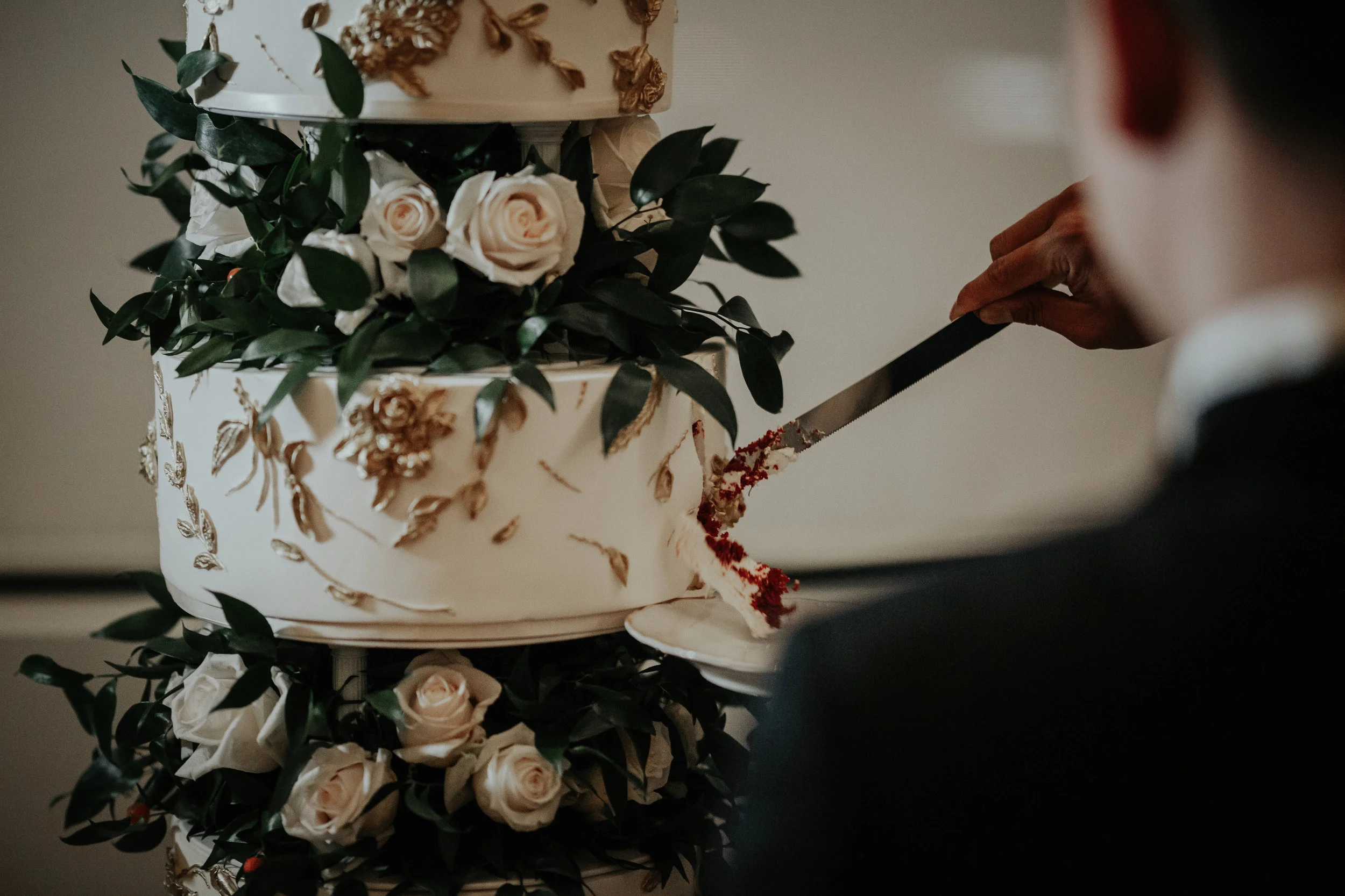 Mocha Tree Studios Wedding Cake