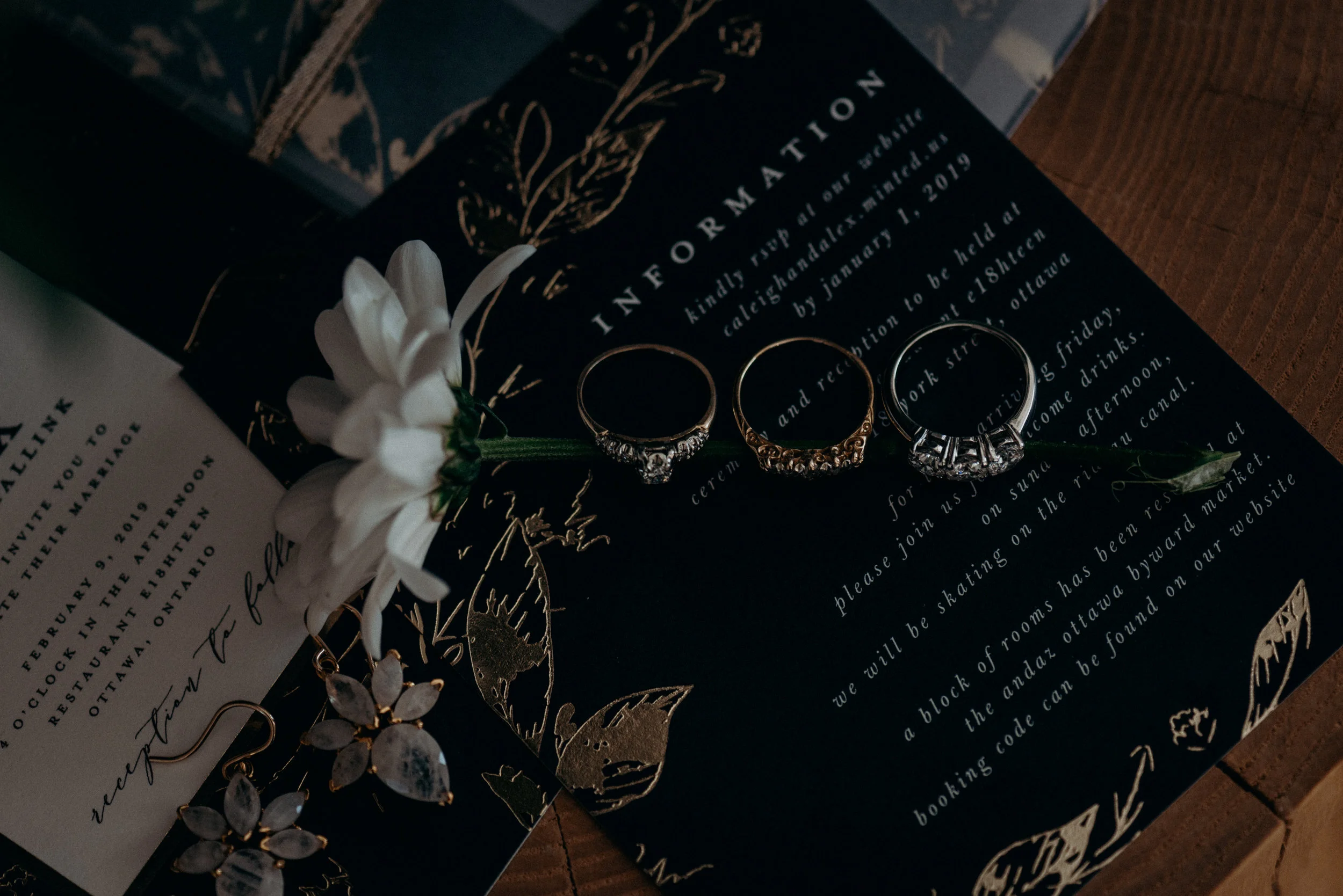 Caleigh and Alex Restaurant 18 Wedding Ottawa