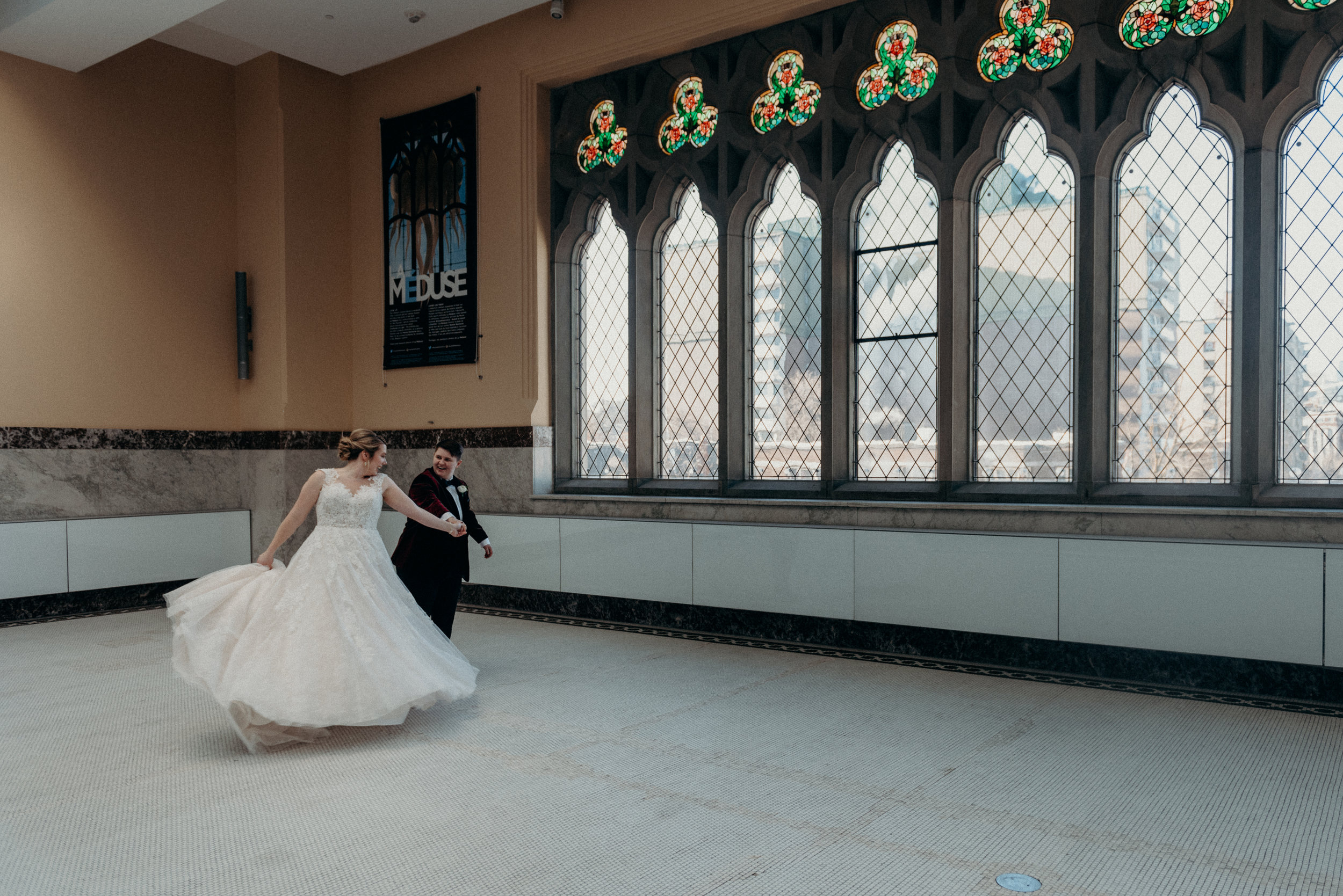 Caleigh and Alex Restaurant 18 Wedding Ottawa 14