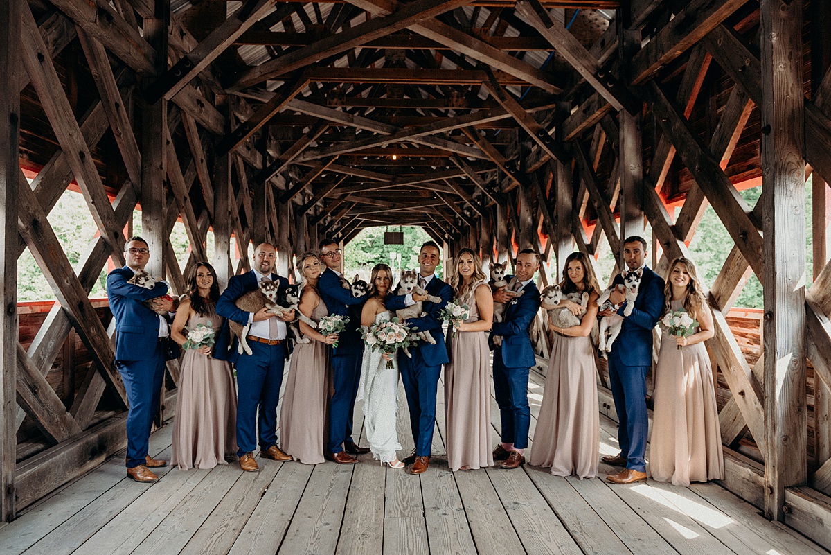 Laura and Jackson Vignoble de Chelsea Wedding Ottawa