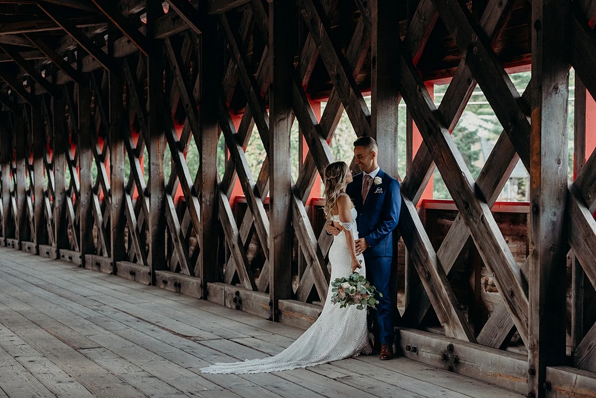 Laura and Jackson Vignoble de Chelsea Wedding Ottawa