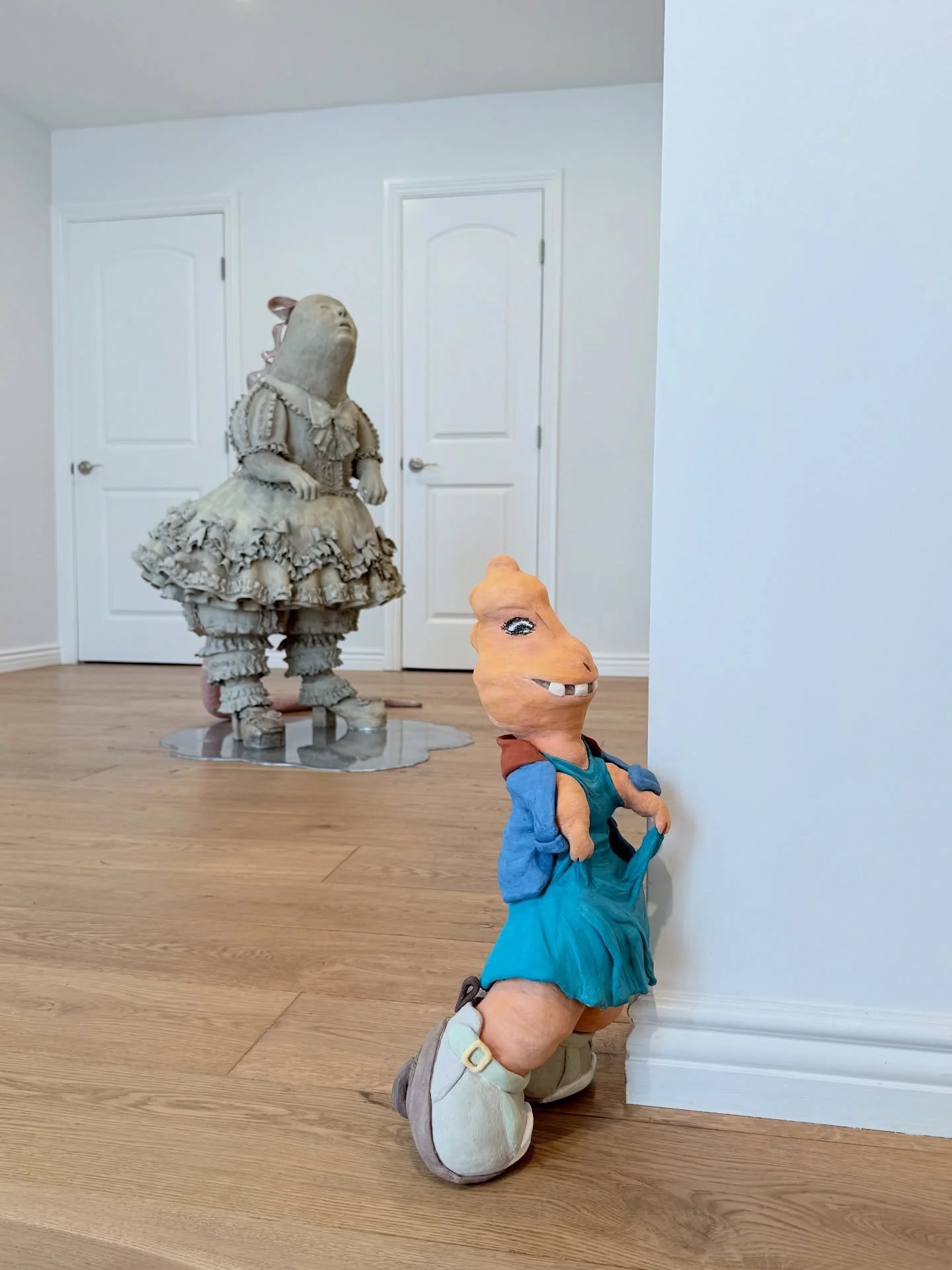 Happy New Year from Open Mind Art Space! ✨

Our current exhibition, &ldquo;afternoon tiptoe &amp; morning pink tail&rdquo; features works by Terrie Cha &amp; Hera Song. On view by appointment only through Jan 24th. | @terrie_eirret @herabeanie 

For 