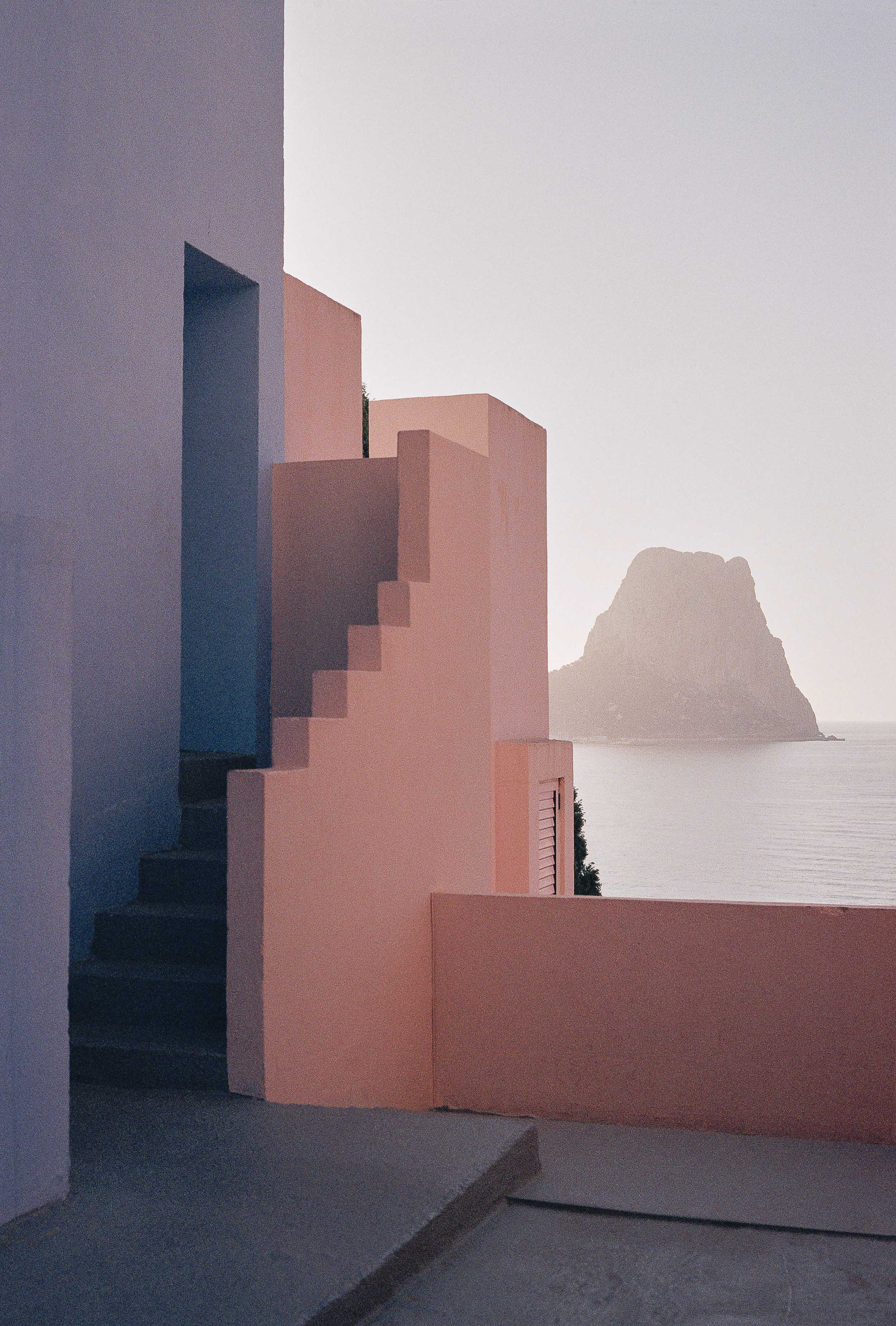 Steps Ocean Rock