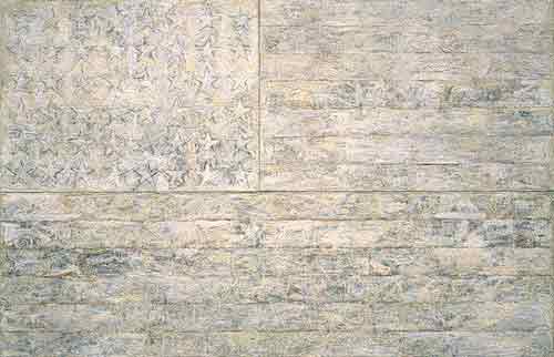 "White Flag" by Jasper Johns