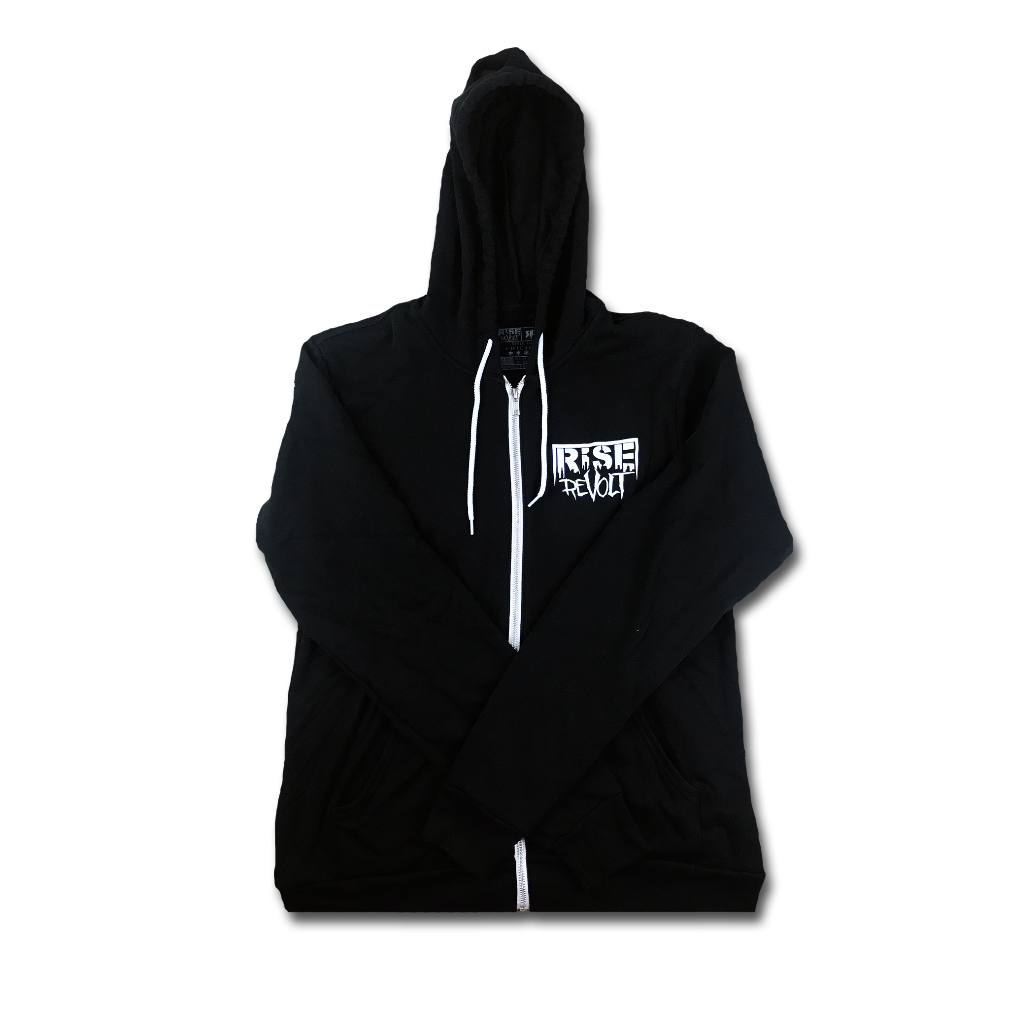 RiseRevolt Logo Hoodie Front.png