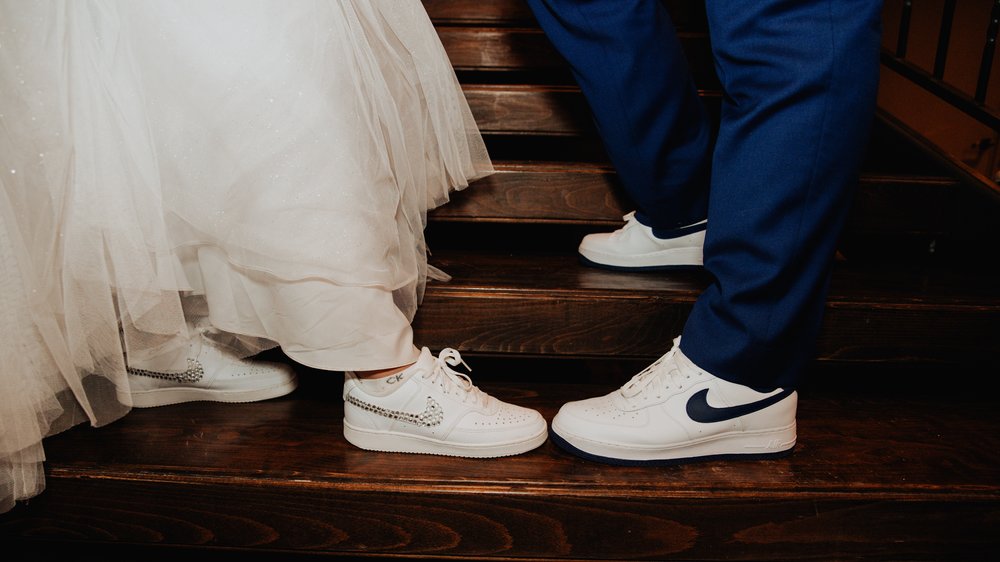 Jeremy-Ranch-Wedding-Reception-Nike-Shoes-2.jpg