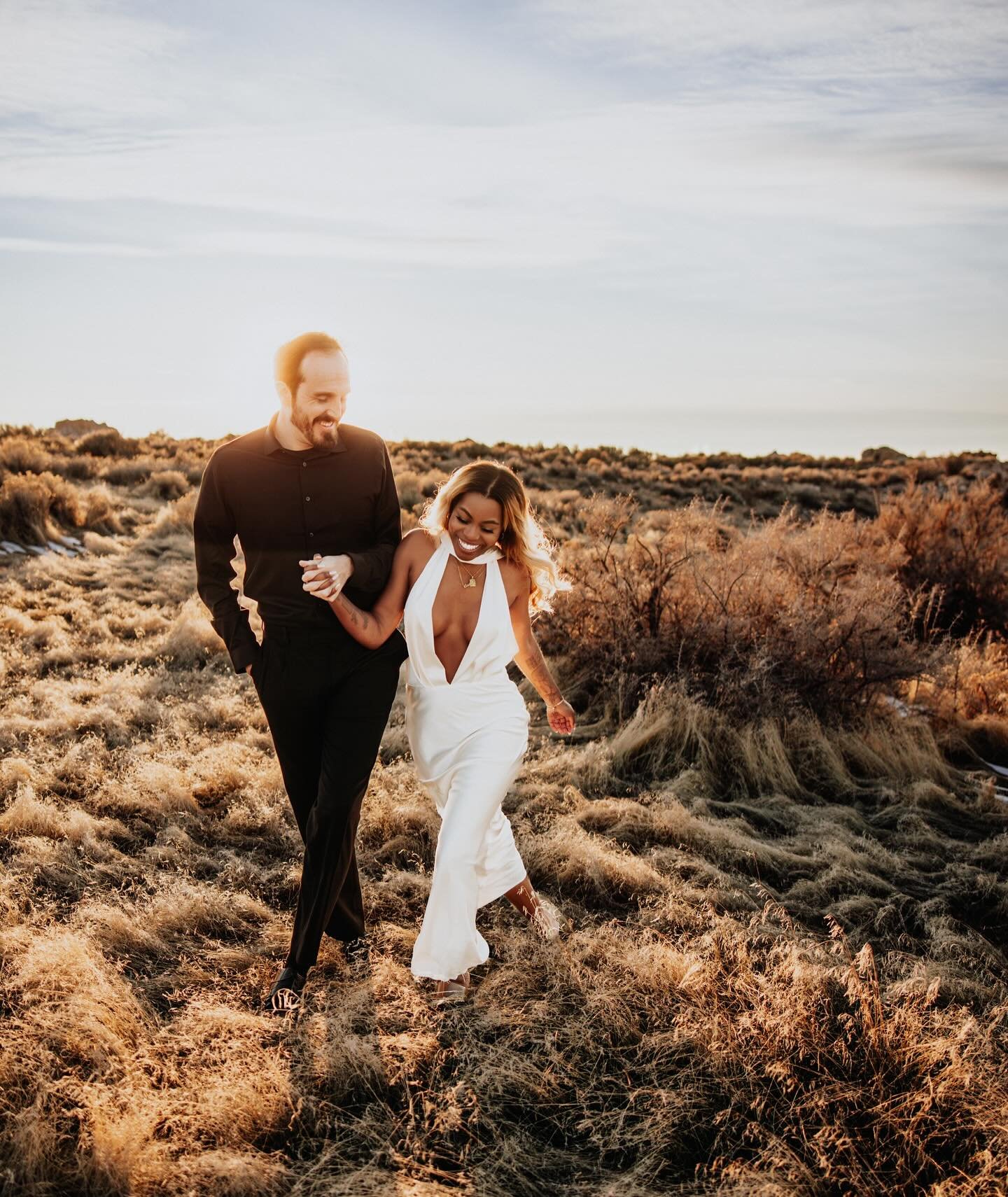 Antelope island magic with @nikarashaun &amp; Kyle ✨

#engagementphotos #antelopeisland #antelopeislandstatepark #utahengagementphotographer #utahengagements #2025brides #slcphotographer #slcweddingphotographer