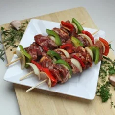 Lamb & Vegetable Kebabs