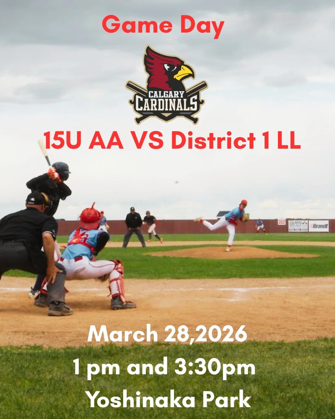 Baseball Is here !! Its game Day for the 15U AA Team ! Good Luck Cards ! whos is as excited as we are for baseball to be back!! #cardsbaseball #cardinalsbaseball #baseball # spring