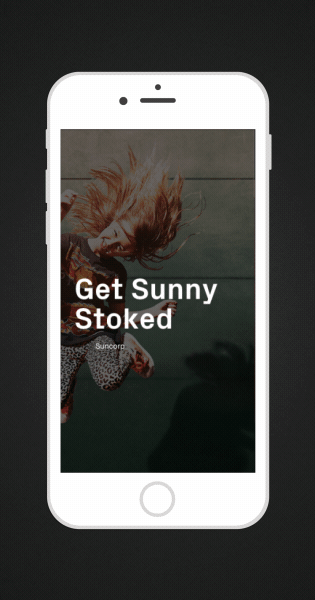 Suncorp Get Sunny Stoked