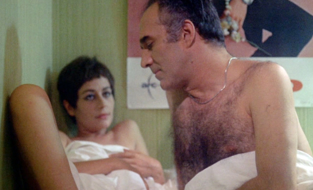 annie girardot and michel piccoli in dillinger is dead