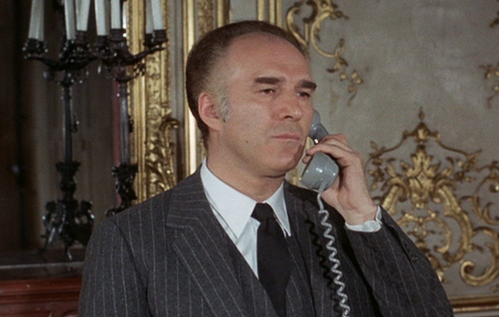 michel piccoli in the discreet charm of the bourgeoisie directed by luis bunuel