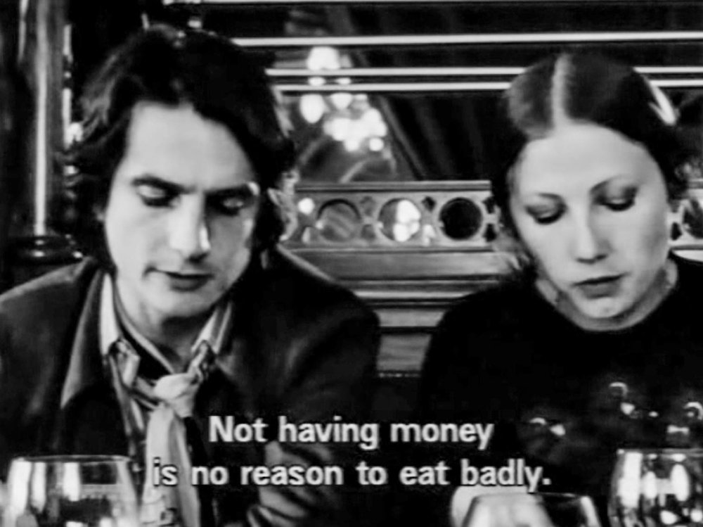 jean-pierre leaud and francoise lebrun in the mother and the whore