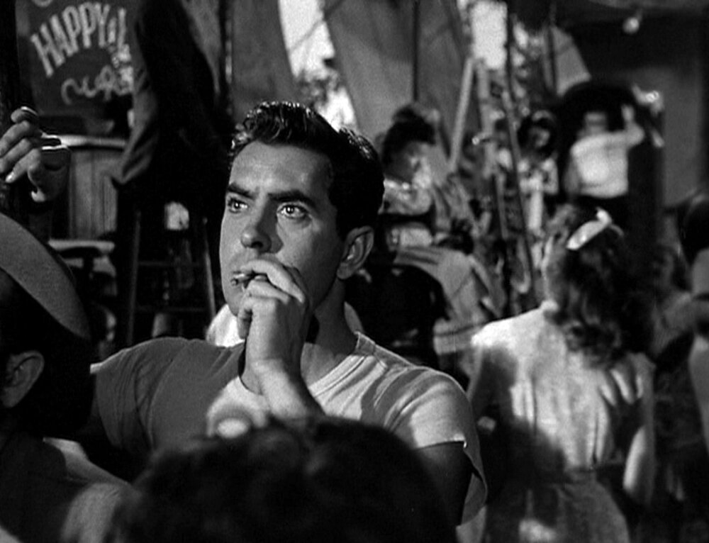 Tyrone Power in Nightmare Alley