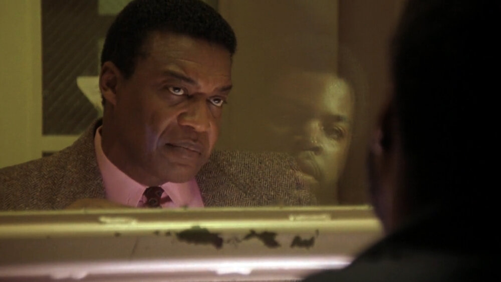 Bernie Casey and Ice Cube in Charles Burnett's The Glass Shield