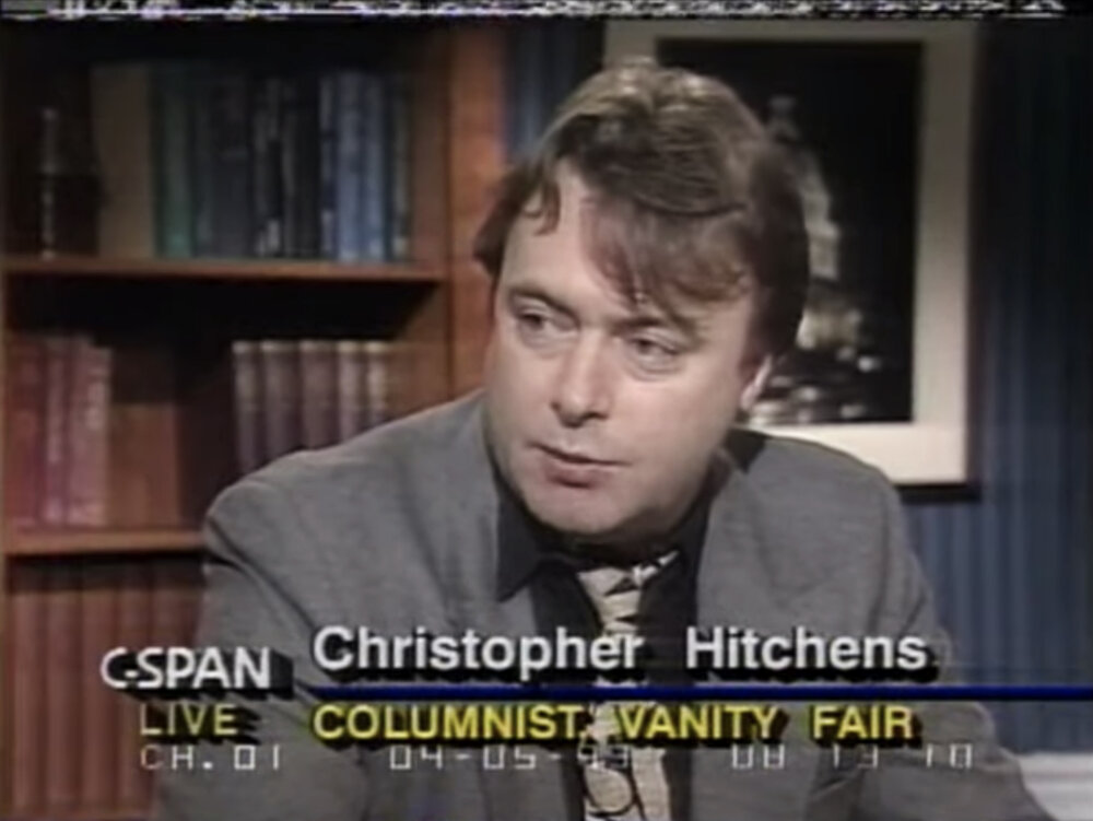 christopher hitchens on c-span