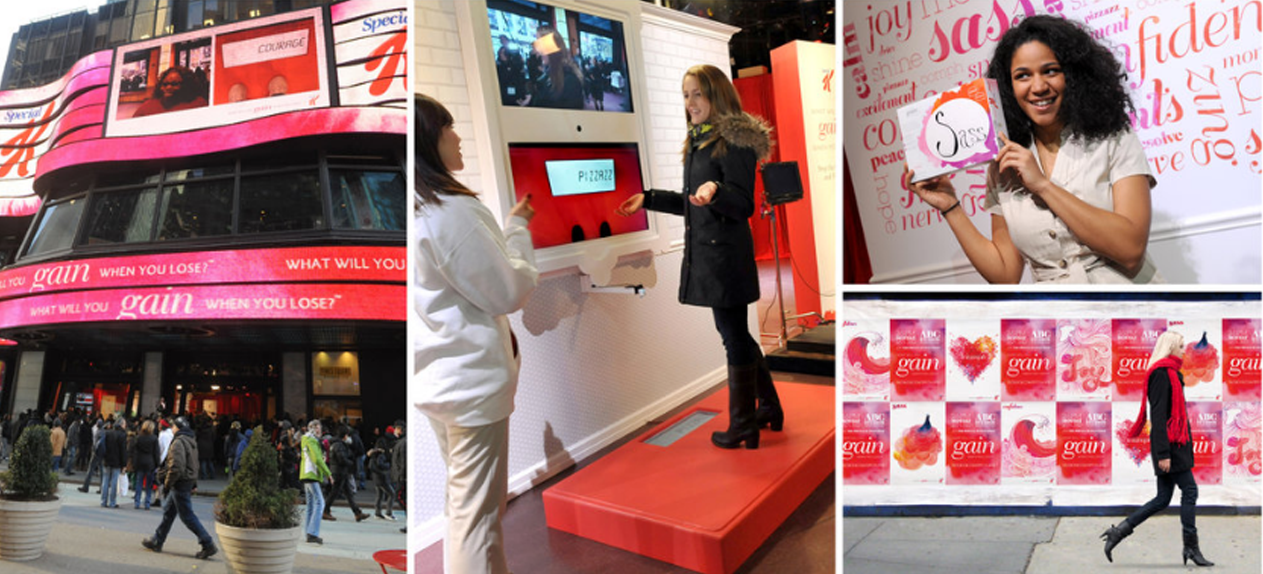  What happens if we stop talking about six pounds and instead talk about how great it feels to lose a couple? What then? We staged a national tour from NY to LA, inviting women to step on the Special K scale themselves. And the outcome was surprising