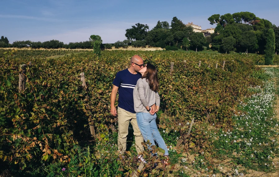 Mark + Caroline | Chateaneuf-du-Pape, France
