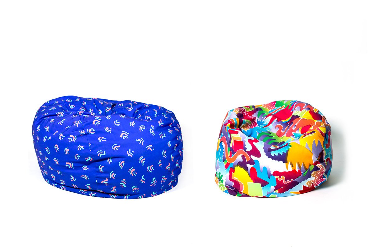 But even more excited about the fact that I know a guy who designs beanbags.