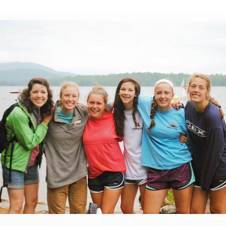 Here's Jess (on the left) with some Young Life girls! Jess stays up on what the kids are into these days and interprets the new lingo for the rest of us.