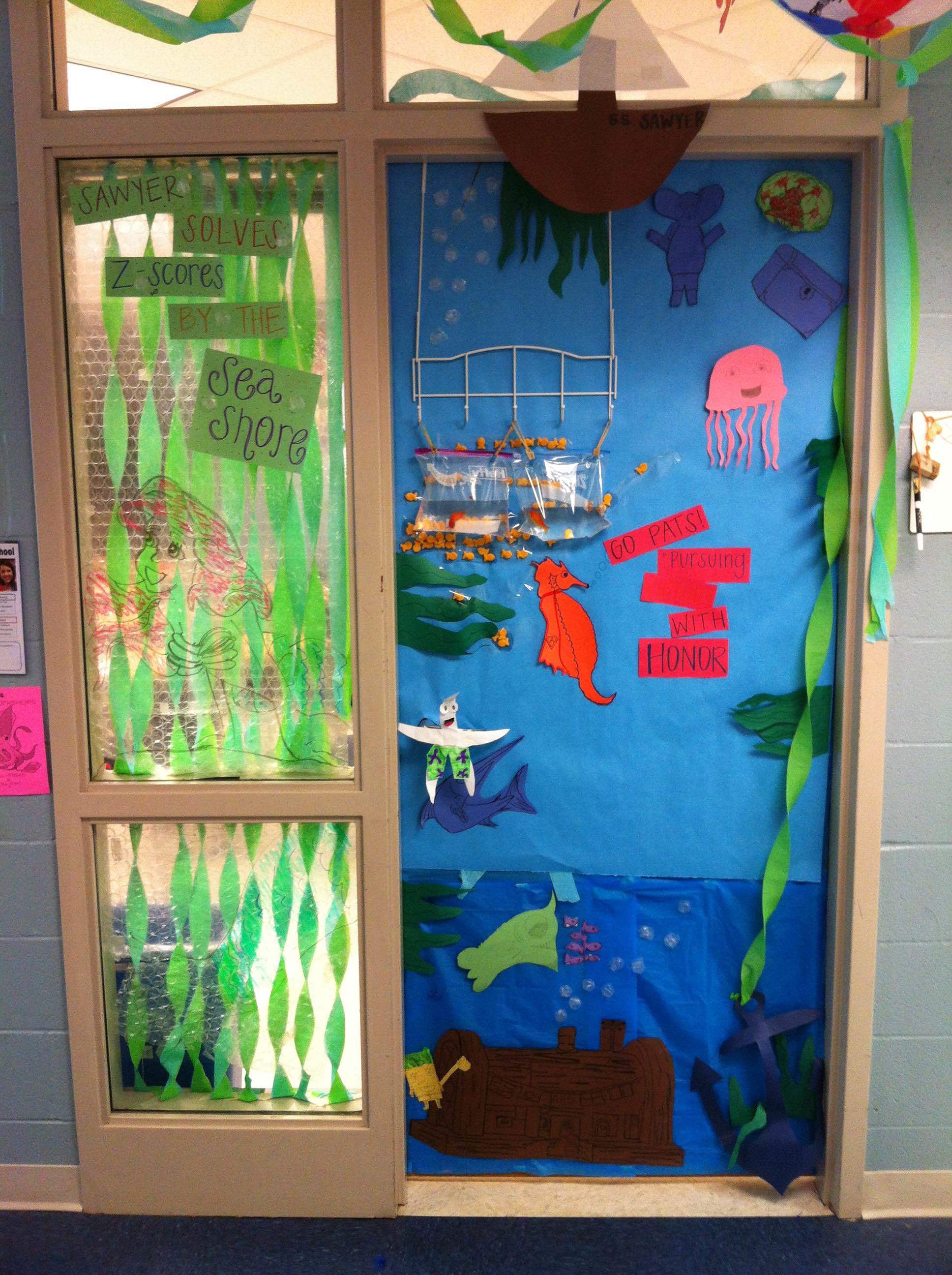 Jess...goldfish in zip lock bags hanging from your classroom door??? So amazing. This is a perfect example of Jess using her wit and creativity to celebrate the little things in life. #nailedit