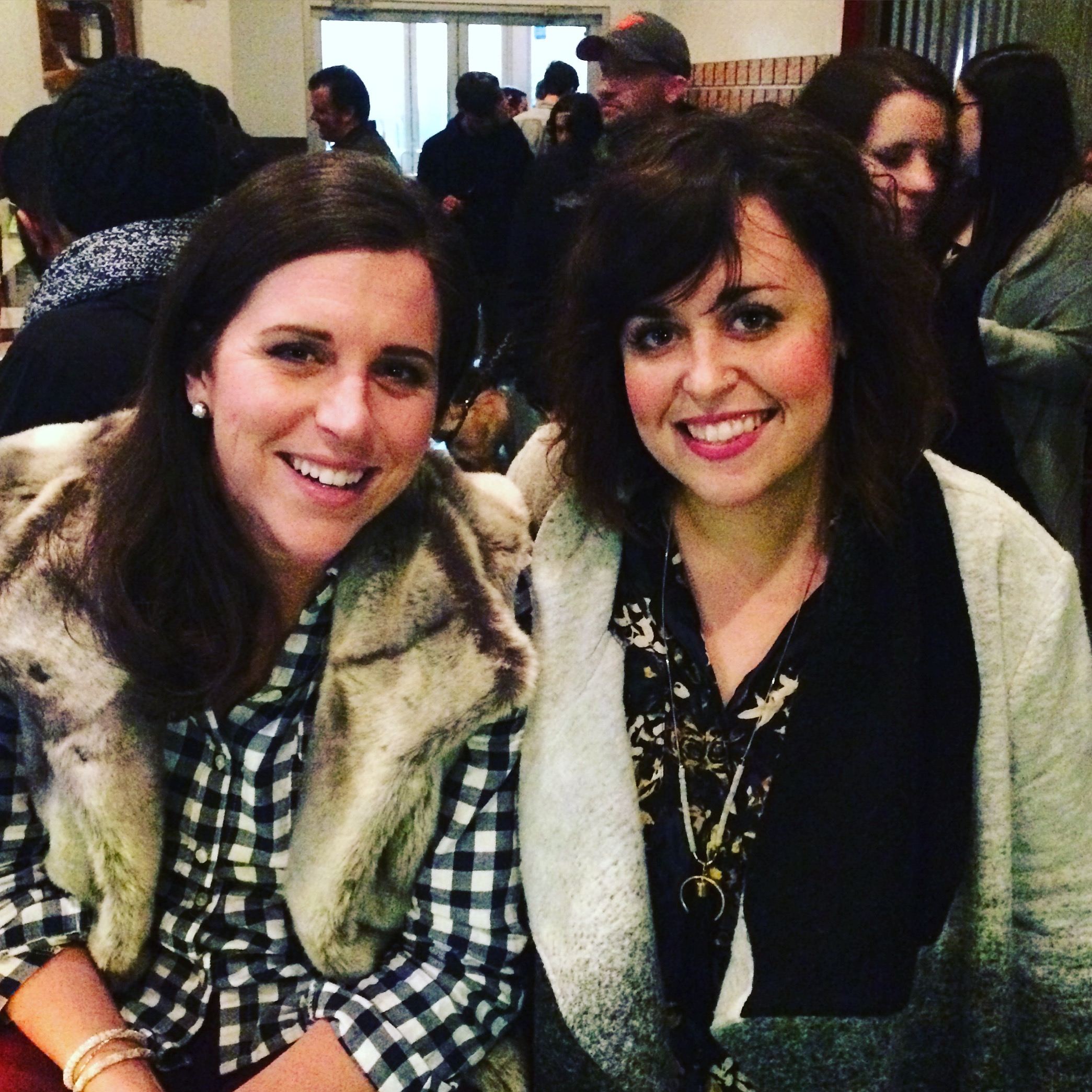 Steph with Ashley Walton, creator of beautiful things out of words. (P.S. Ashley has also been interviewed in the Celebration Series !)