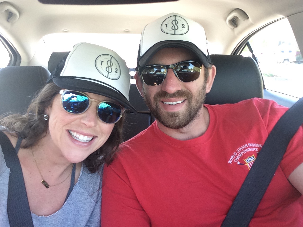 Branded hats = marriage goals