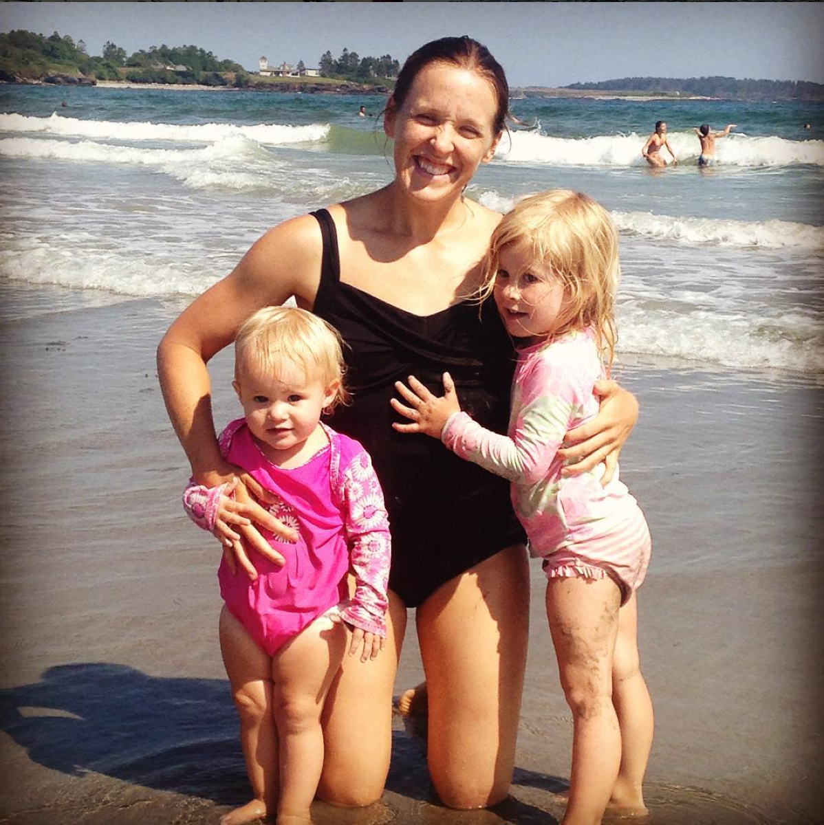 And Sarah with Penny (on the left) and Ellie (on the right). I miss them terribly!