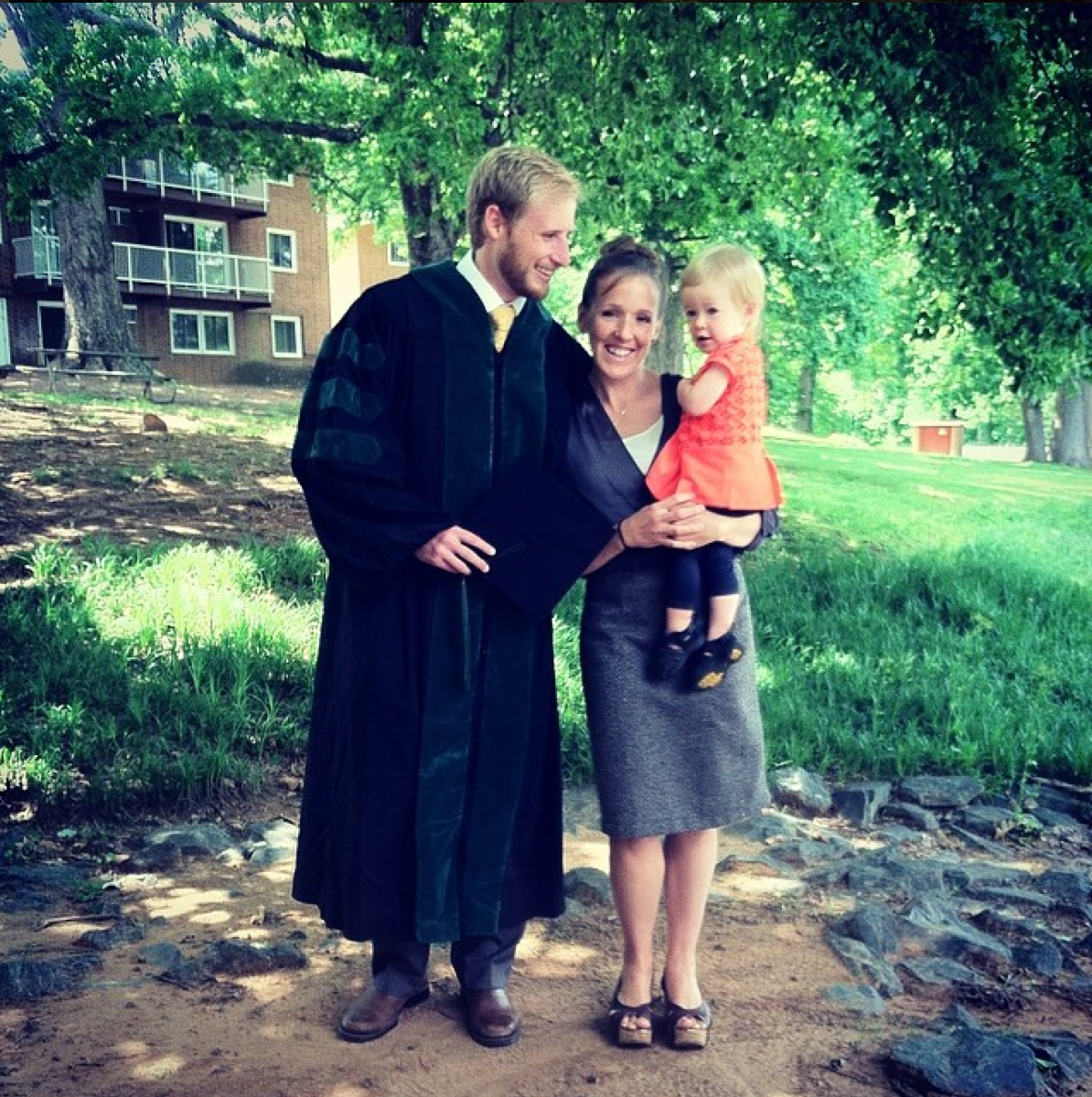 Medical School graduation day! My favorite moment of the whole ceremony was when Calvin walked across the stage to get his diploma and Sarah screamed from the balcony "YEAHHH I'M A DOCTOR'S WIFE!!!"