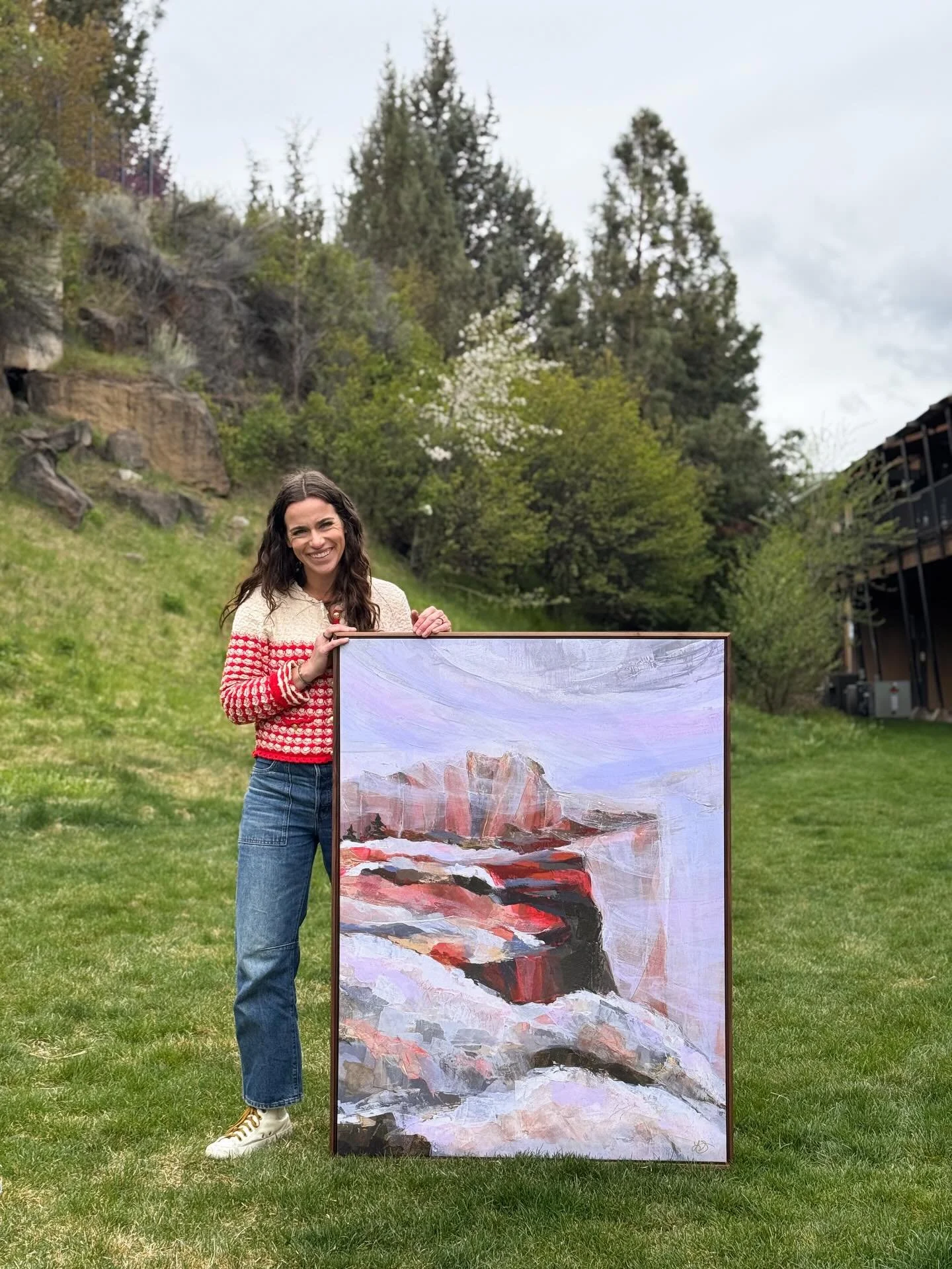 Pretty in love with this 36&rdquo;x48&rdquo; canvas print of &ldquo;Suspended&rdquo;, framed in walnut. 😍

If you&rsquo;re new around here, know that you can order my prints on paper or canvas, with or without a frame, and in pretty much any size. ?