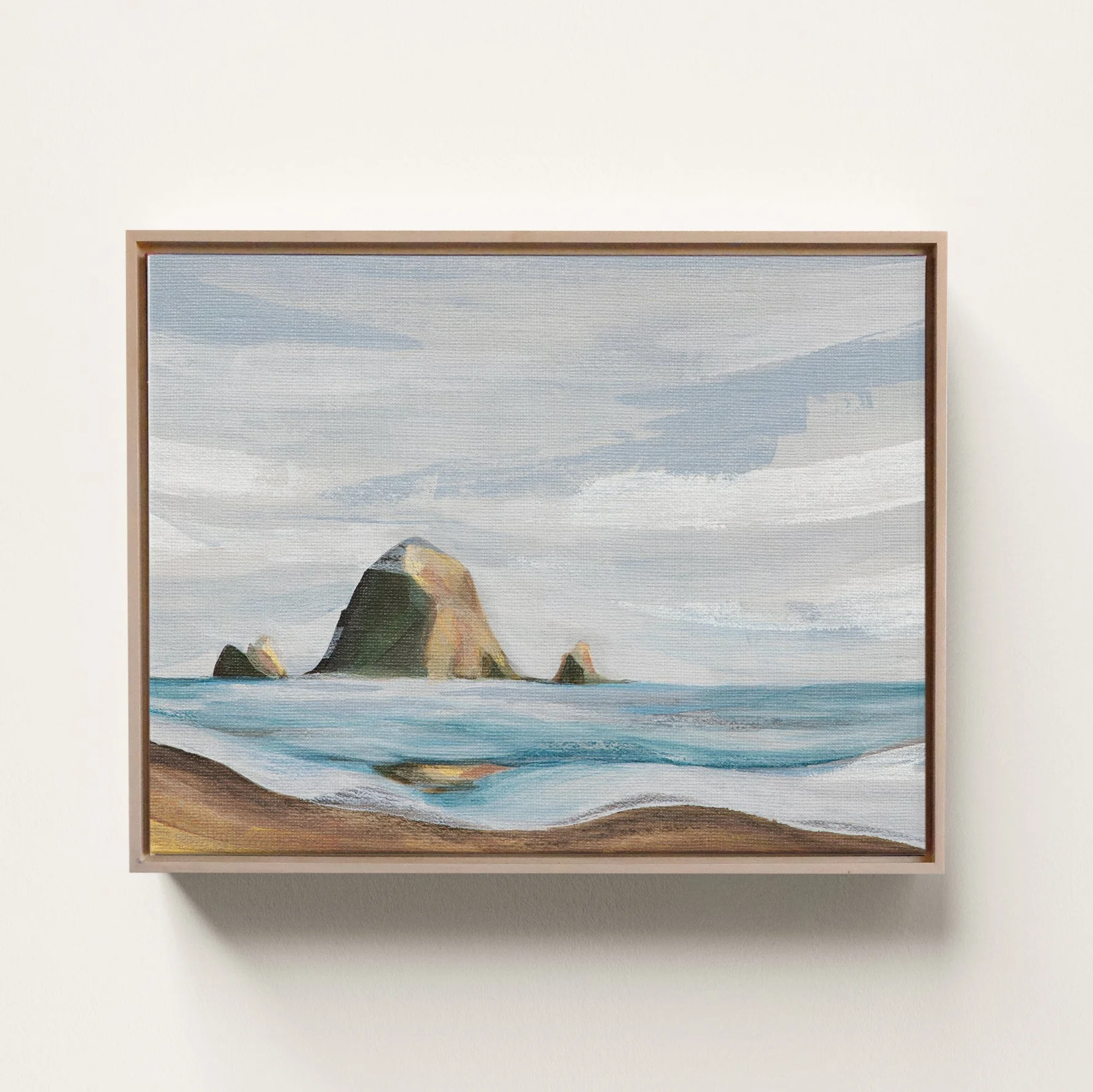 For Canvas Prints: Add a Custom Float Frame