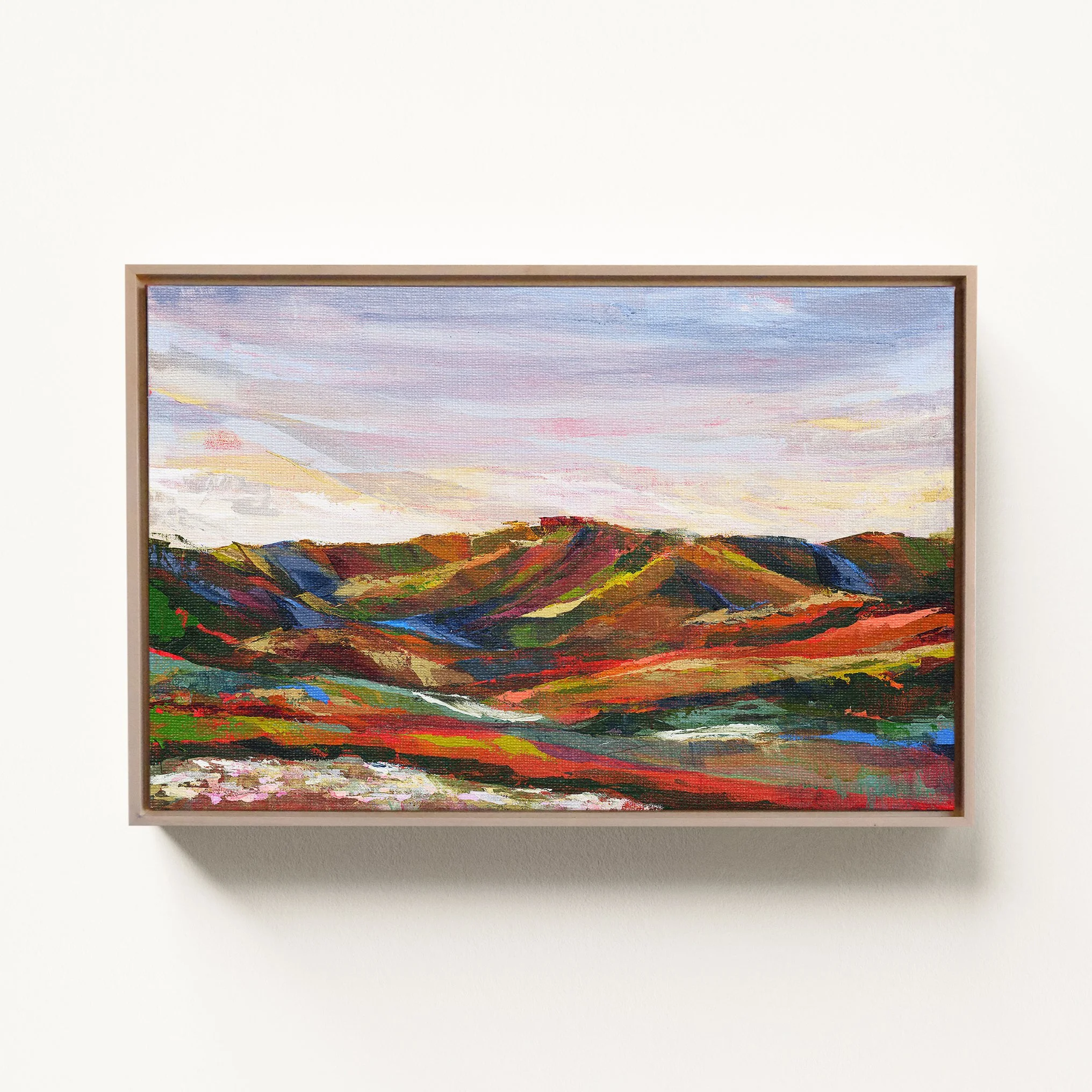 For Canvas Prints: Add a Custom Float Frame