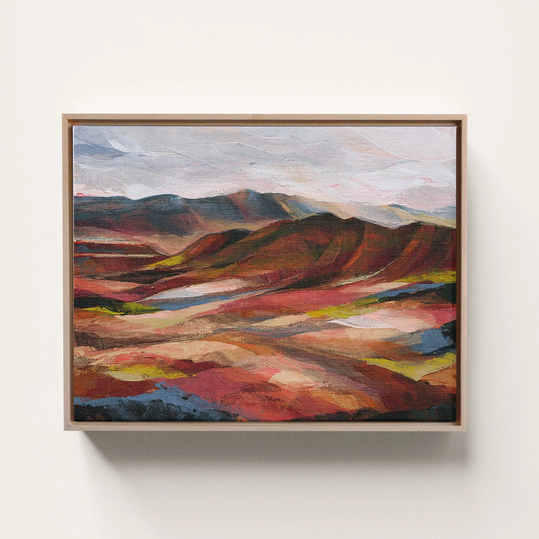For Canvas Prints: Add a Custom Float Frame