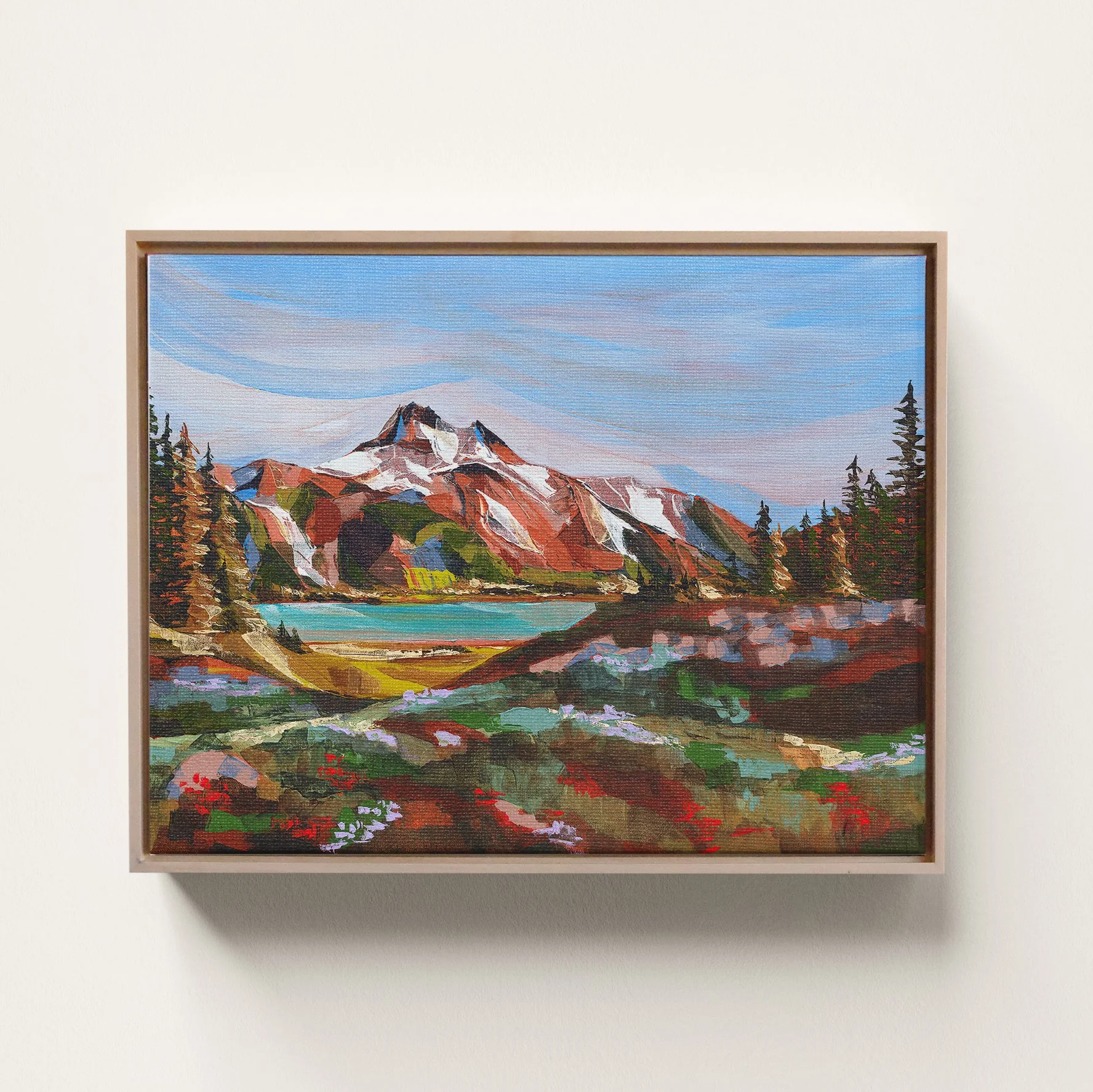 For Canvas Prints: Add a Custom Float Frame